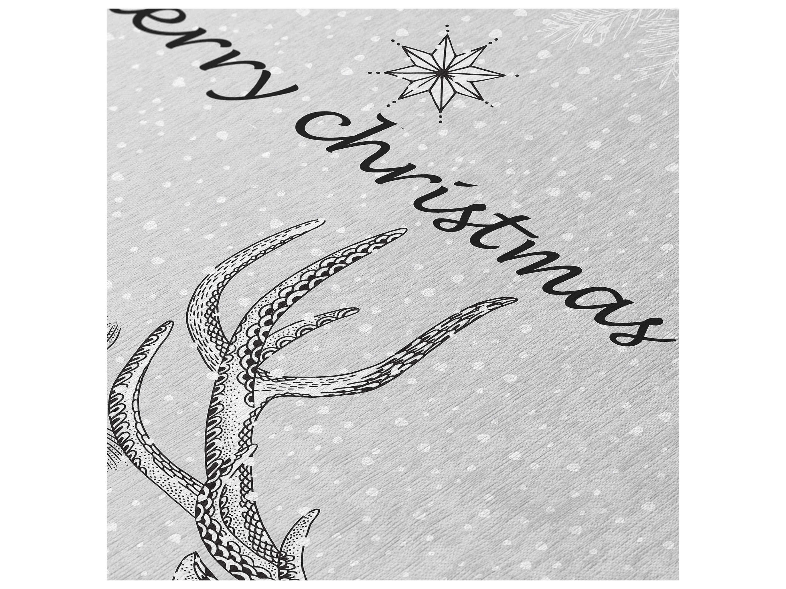 Dalyn Cozy Winter Graphic Runner Area Rug