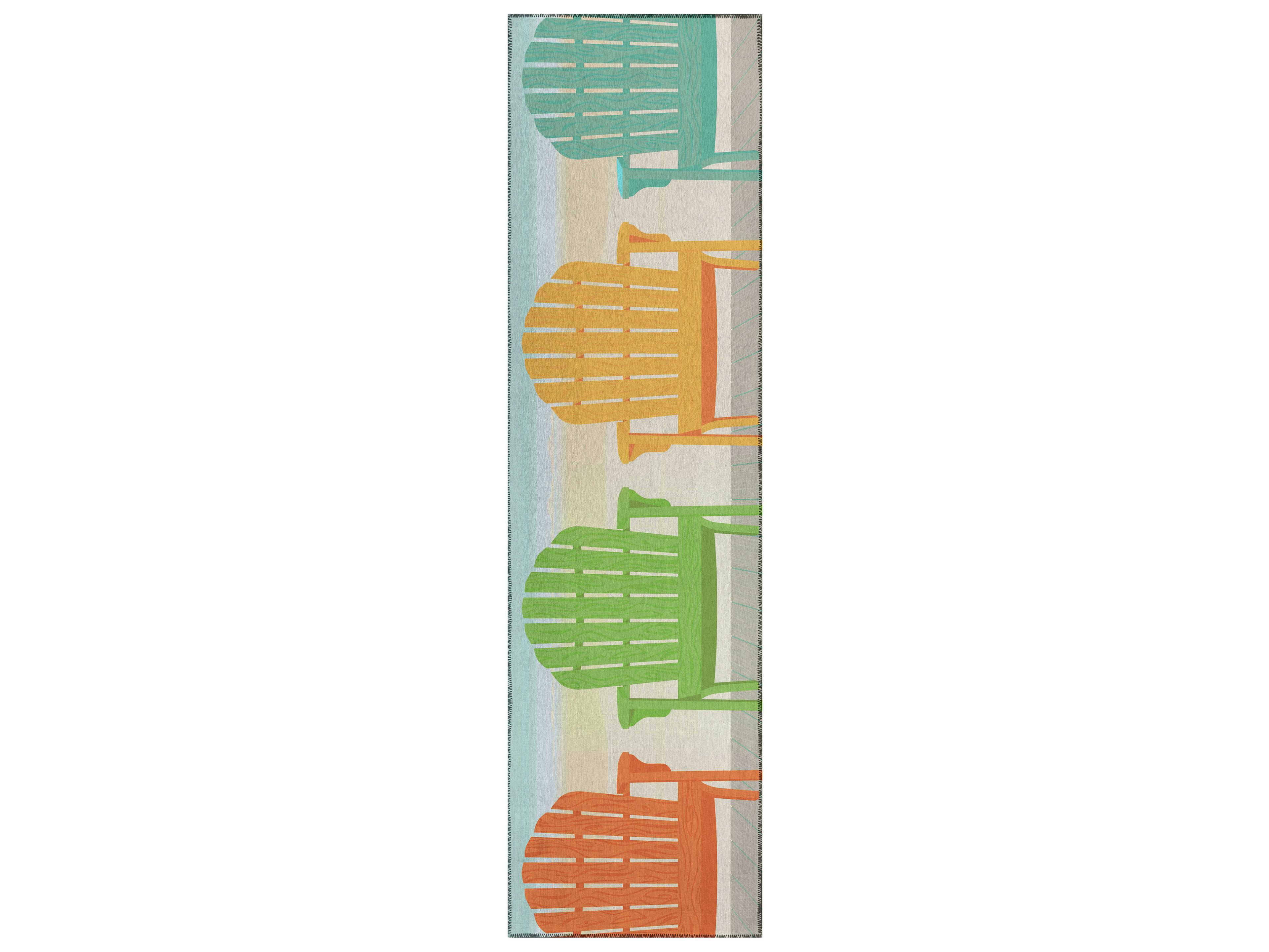 Dalyn Harpswell Graphic Runner Area Rug