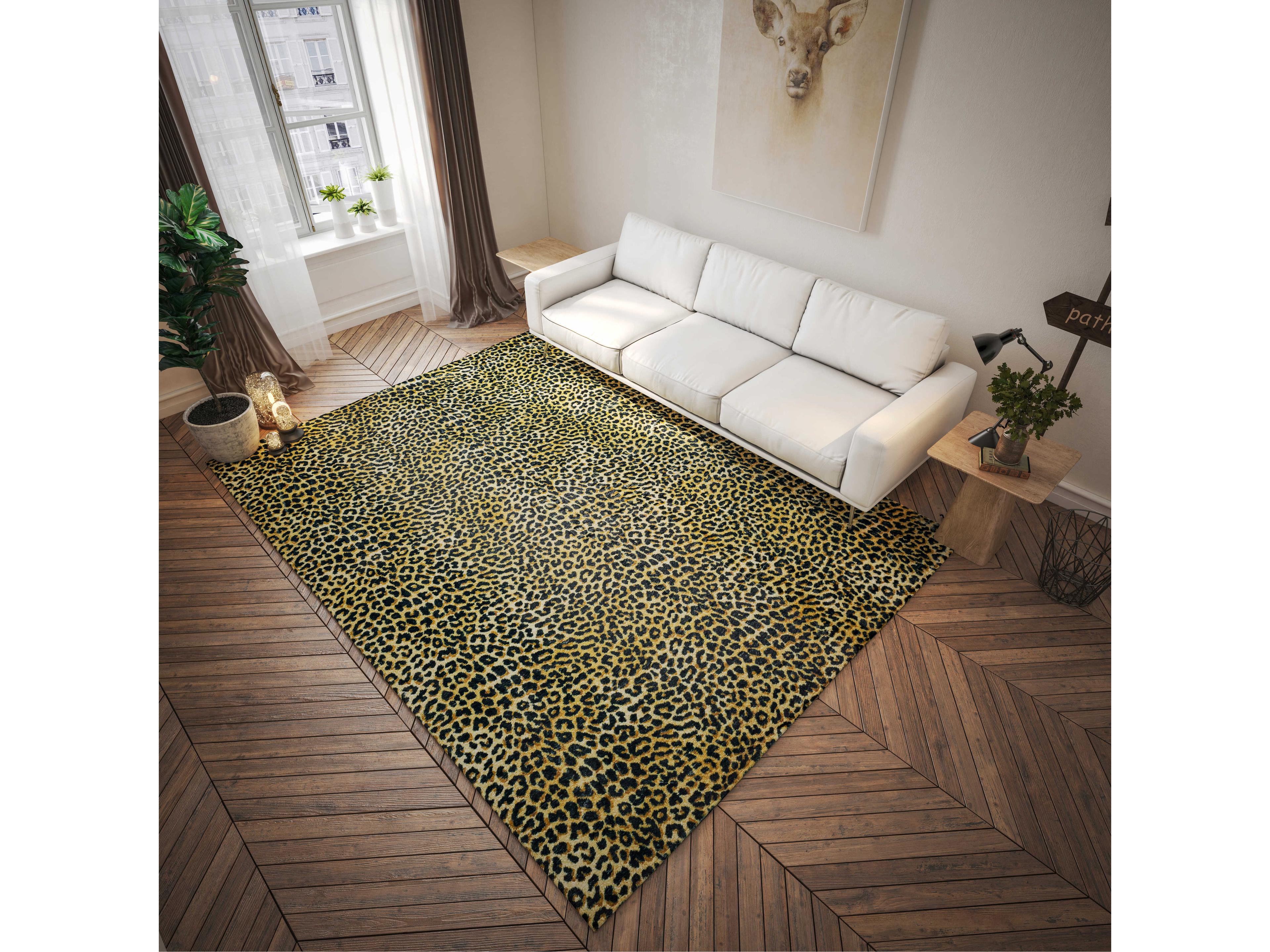 Dalyn Akina Animal Print Area Rug