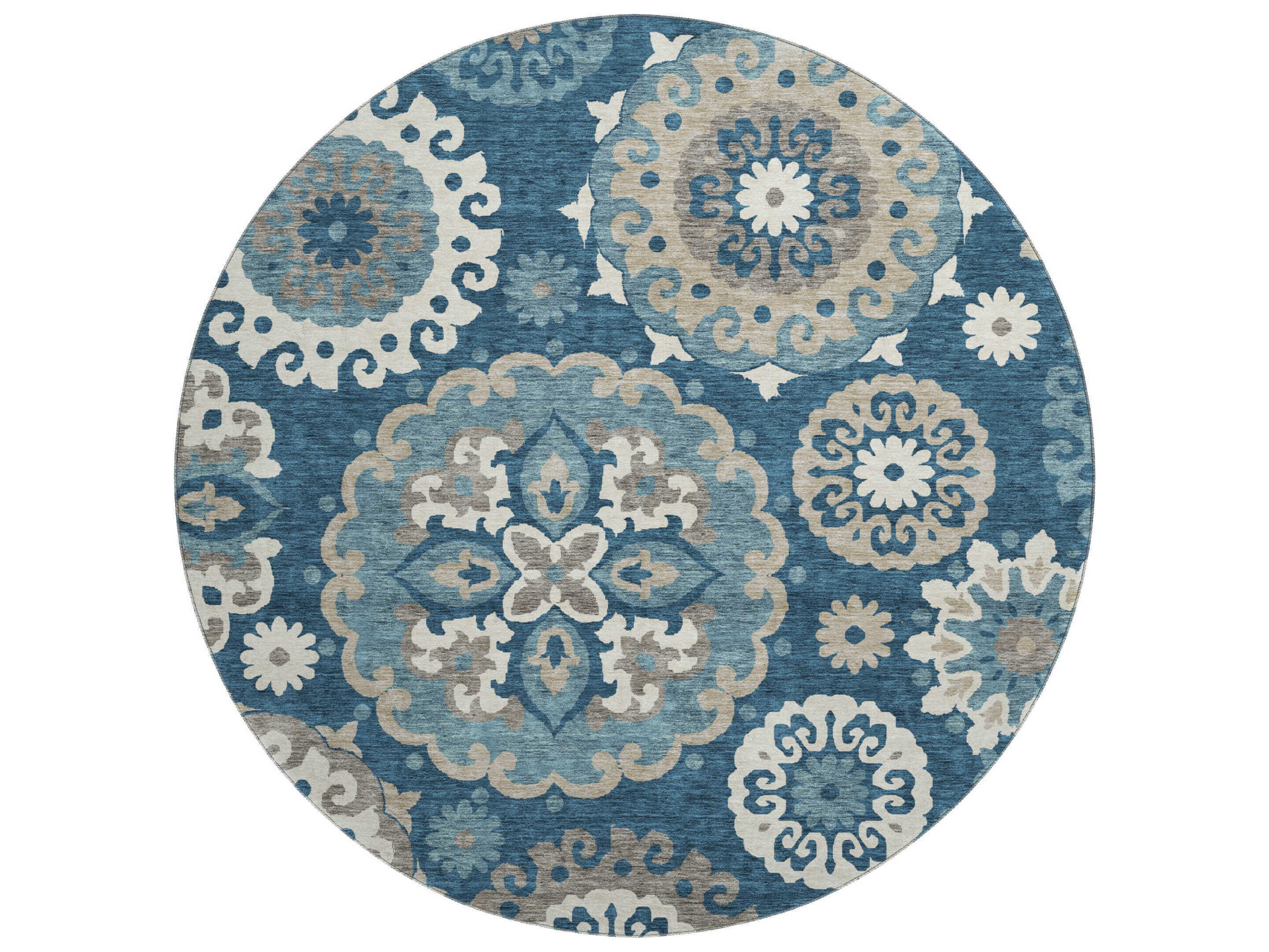 Dalyn Mayfield Damask Area Rug
