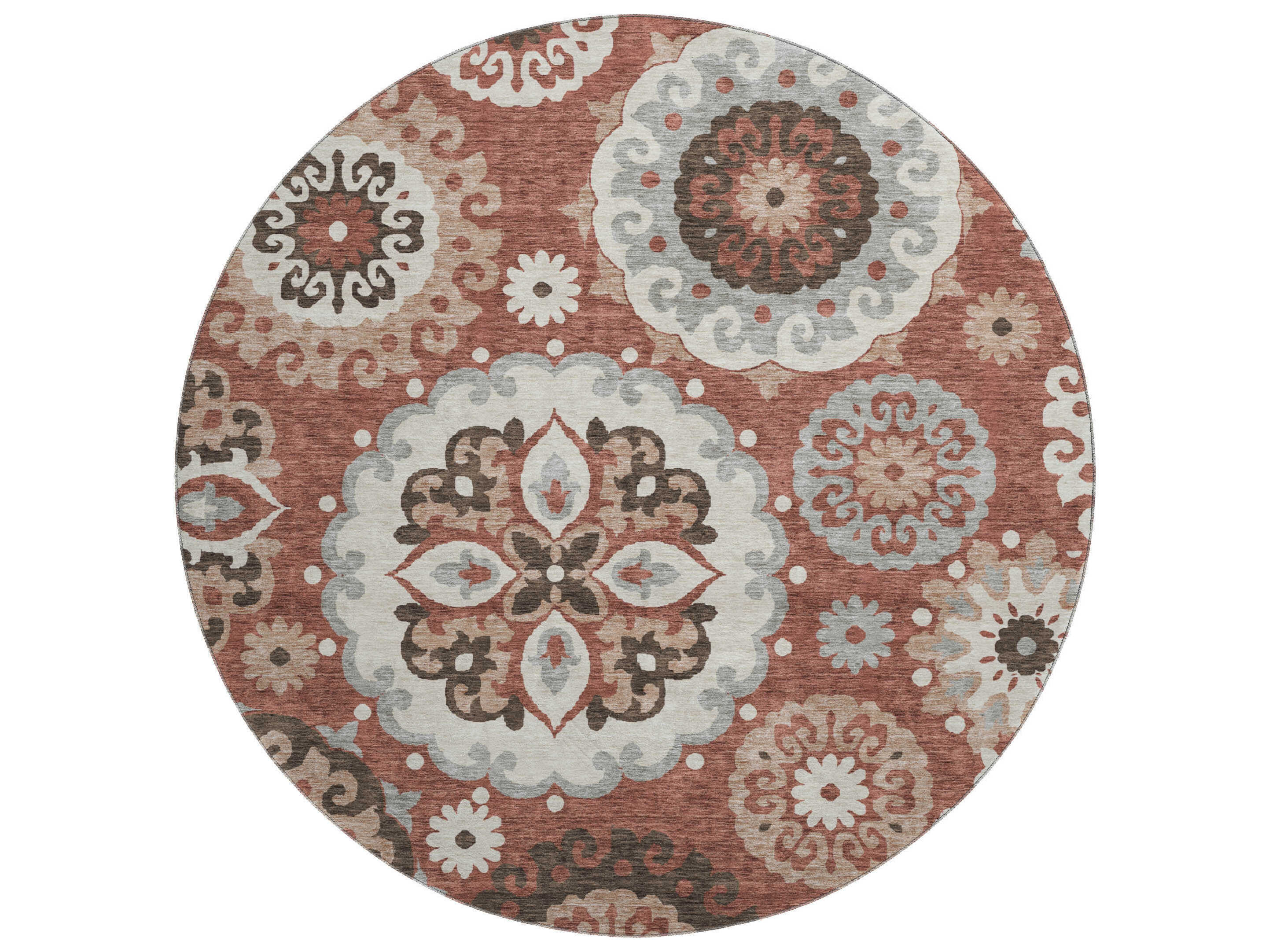 Dalyn Mayfield Damask Area Rug