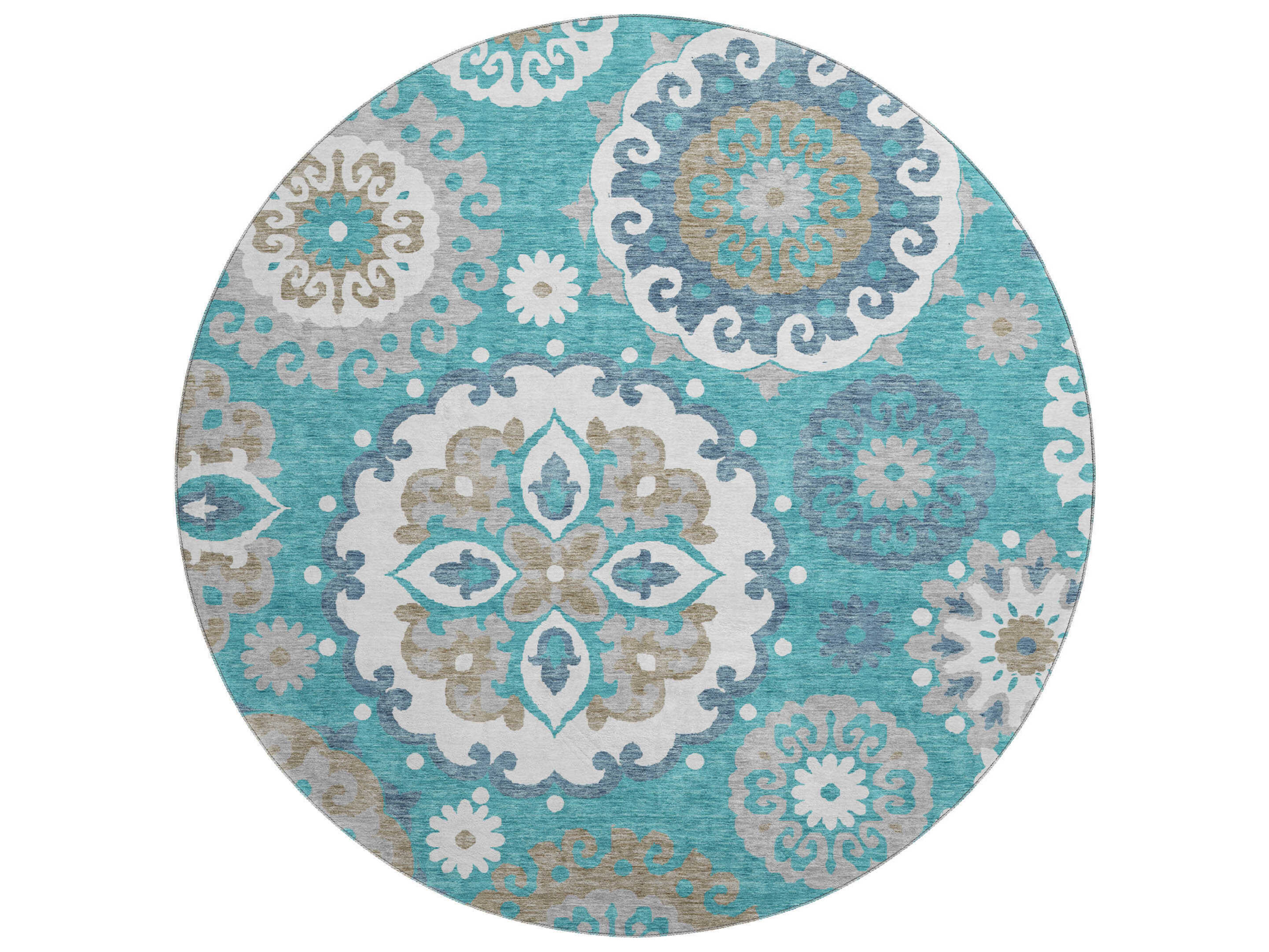 Dalyn Mayfield Damask Area Rug
