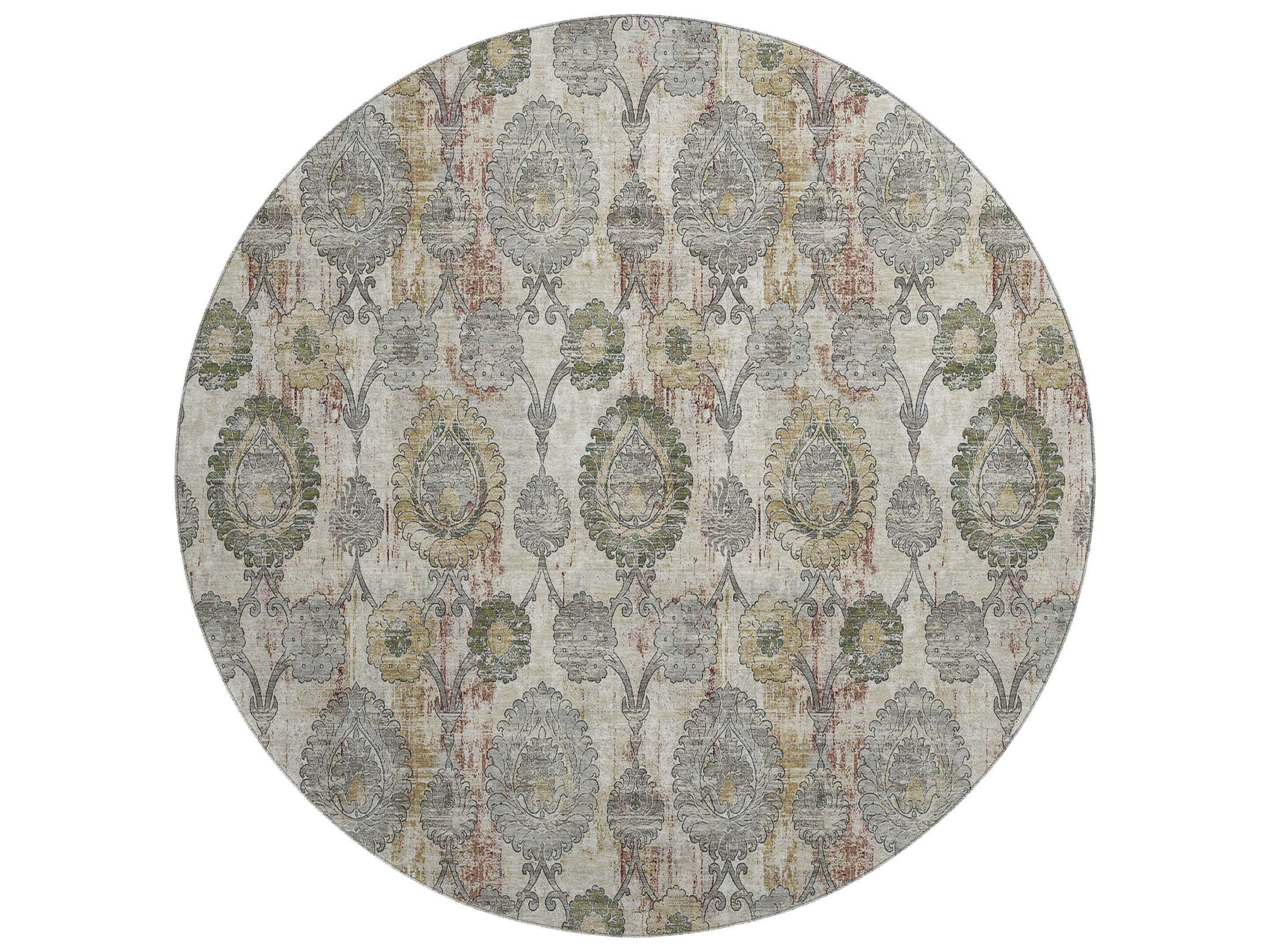 Dalyn Mayfield Damask Area Rug
