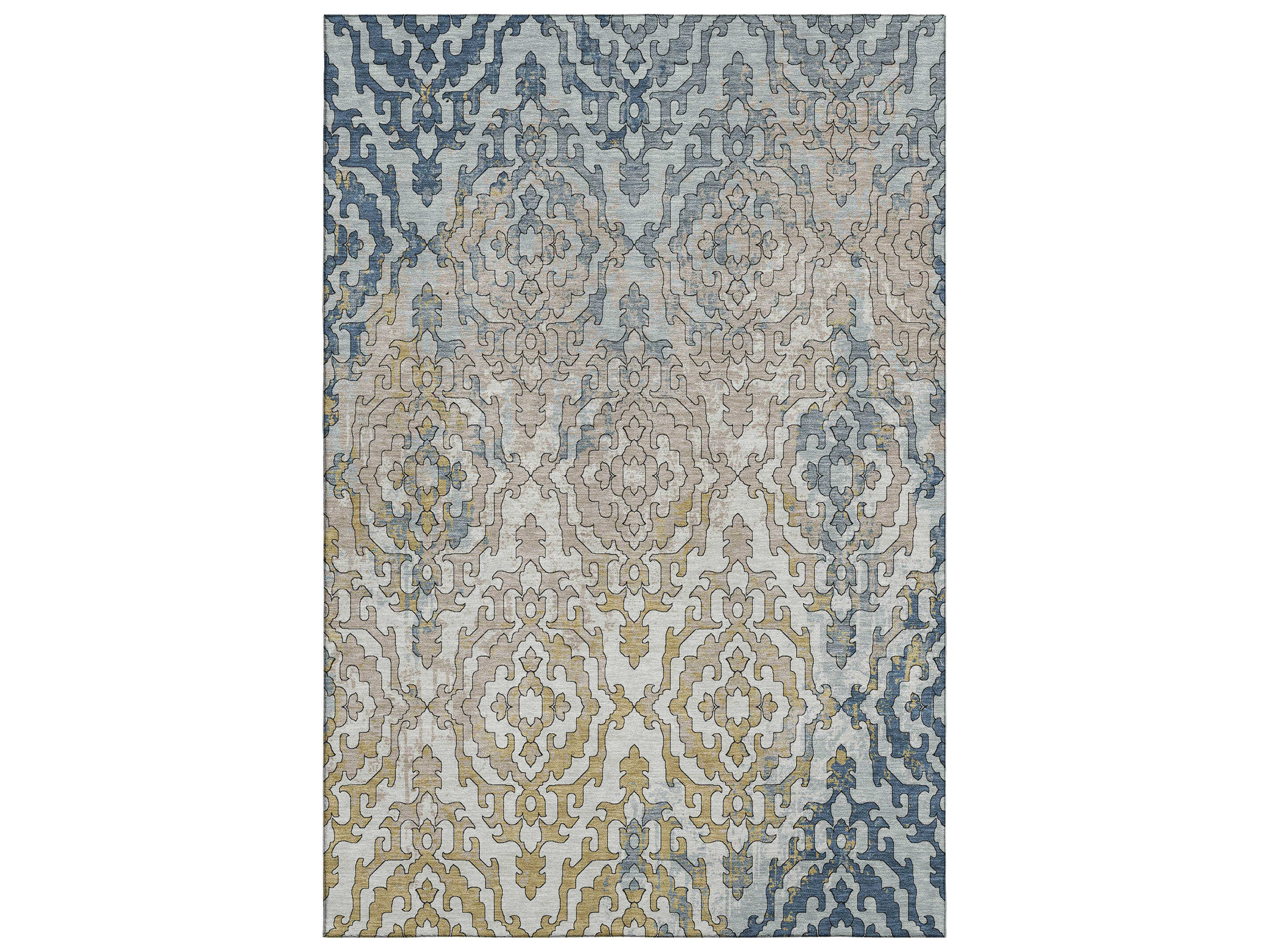 Dalyn Mayfield Damask Area Rug