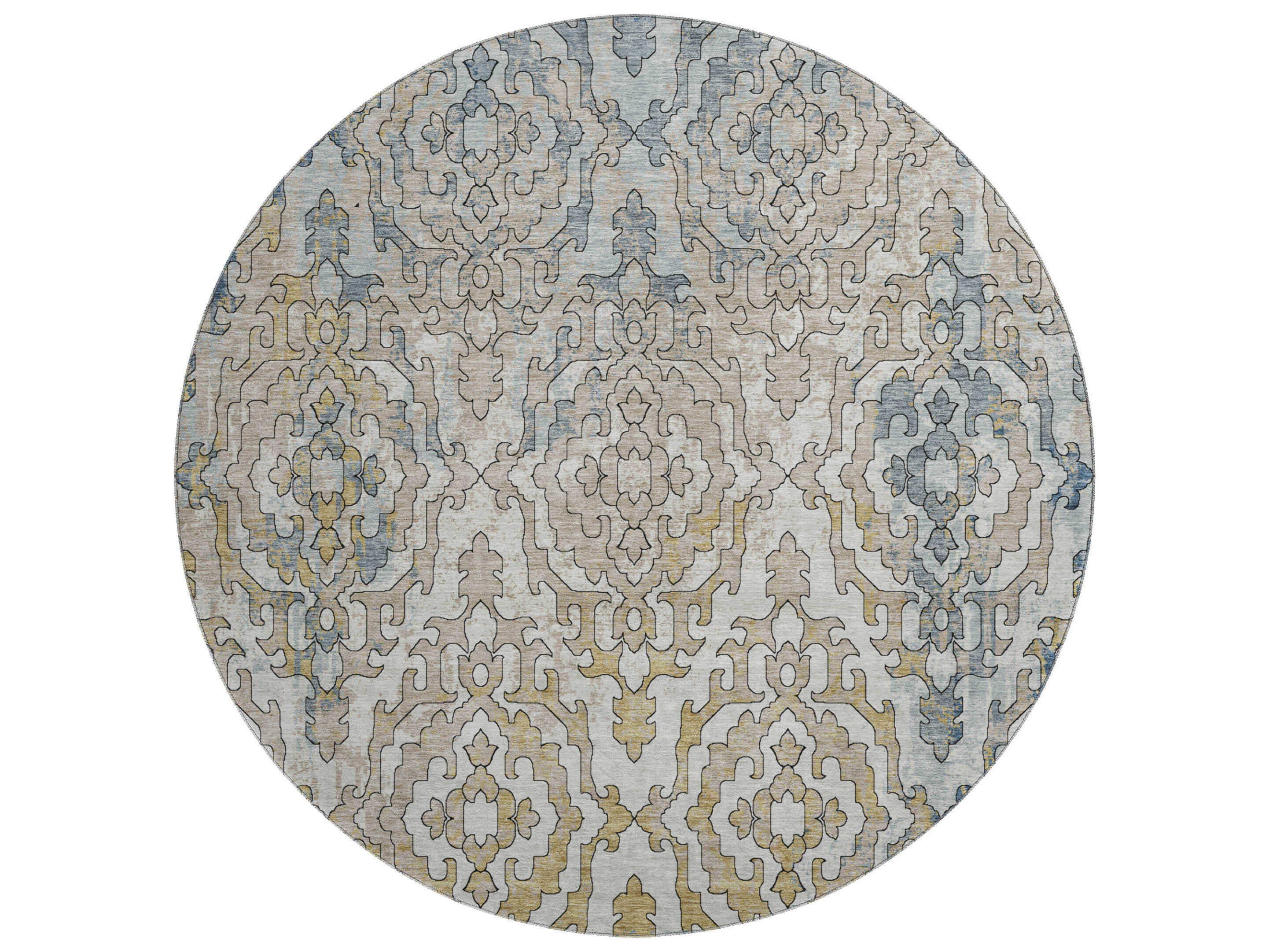 Dalyn Mayfield Damask Area Rug