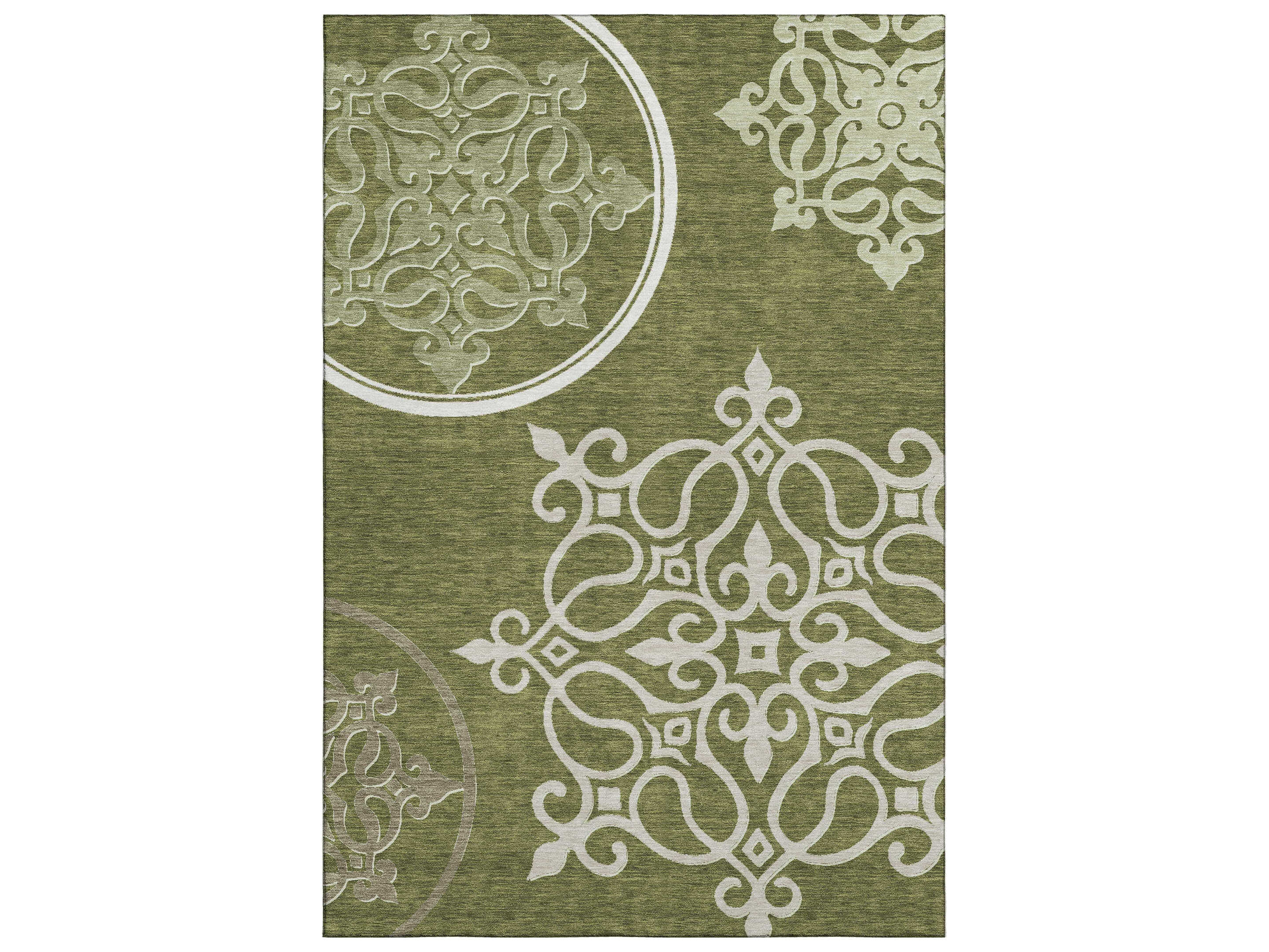 Dalyn Mayfield Damask Area Rug