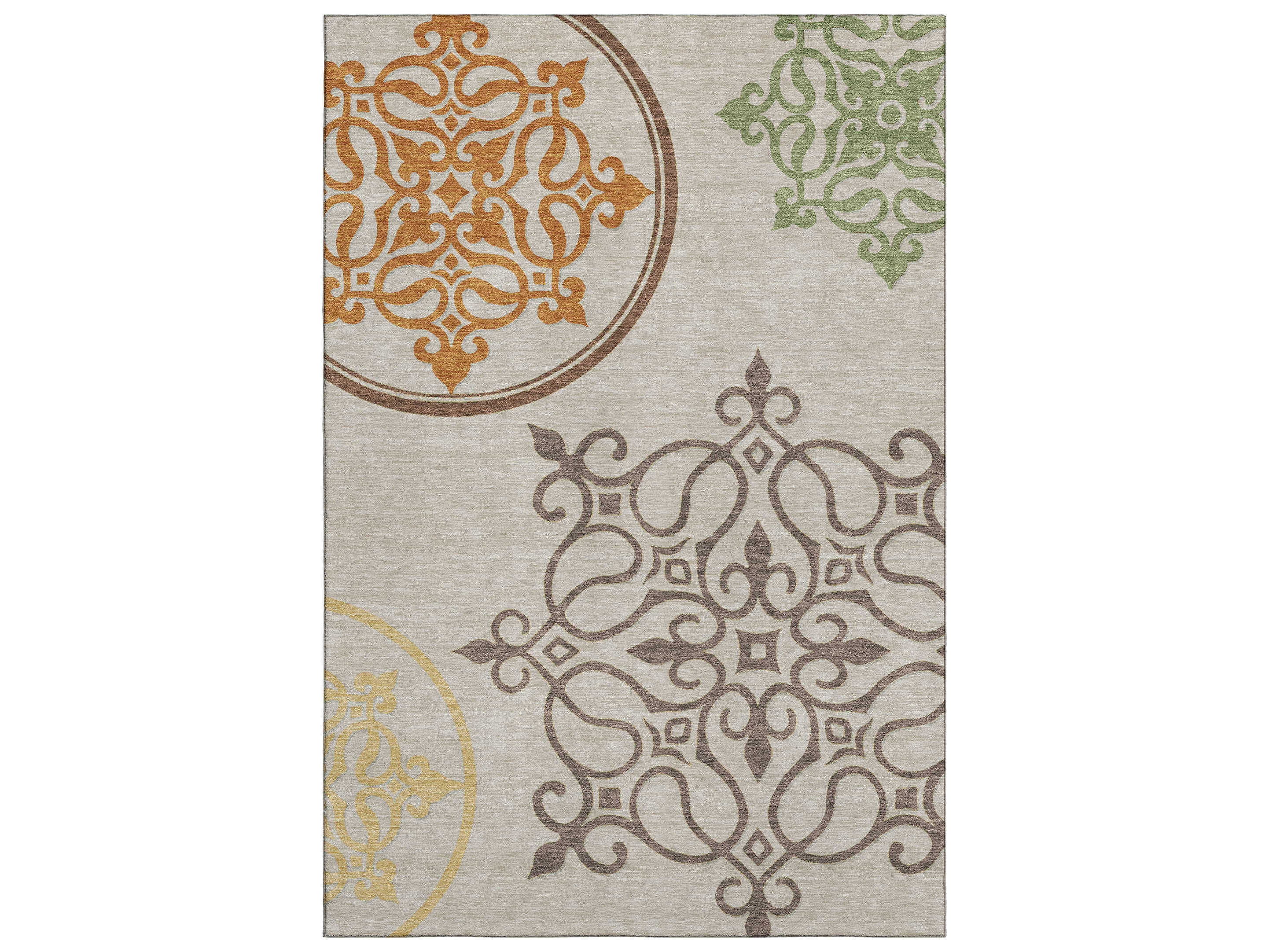 Dalyn Mayfield Damask Area Rug
