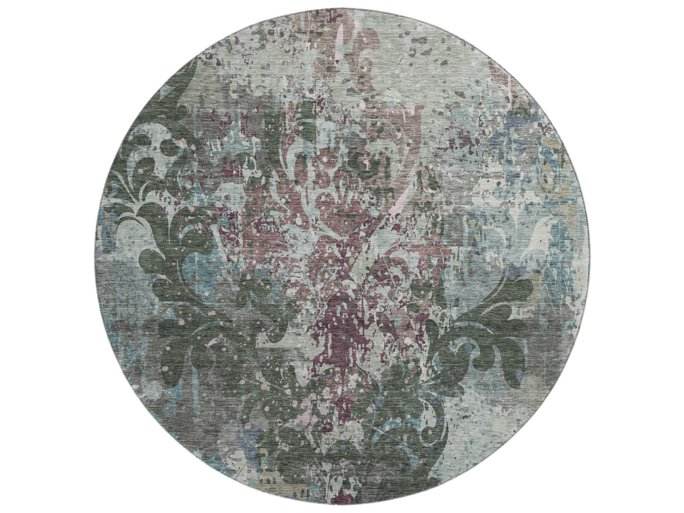 Dalyn Mayfield Damask Area Rug