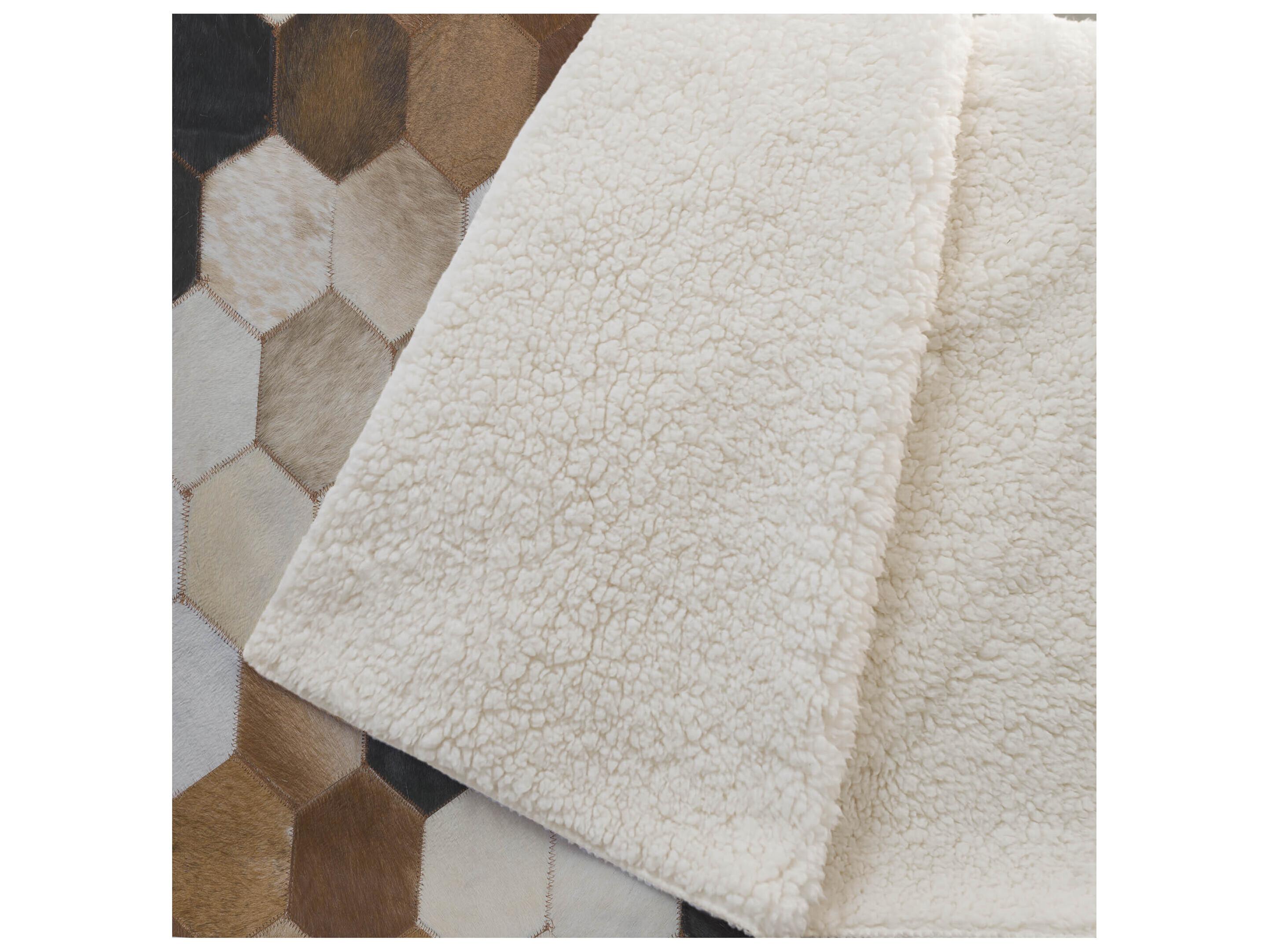 Dalyn Sherpa Paprika Polyester Throw