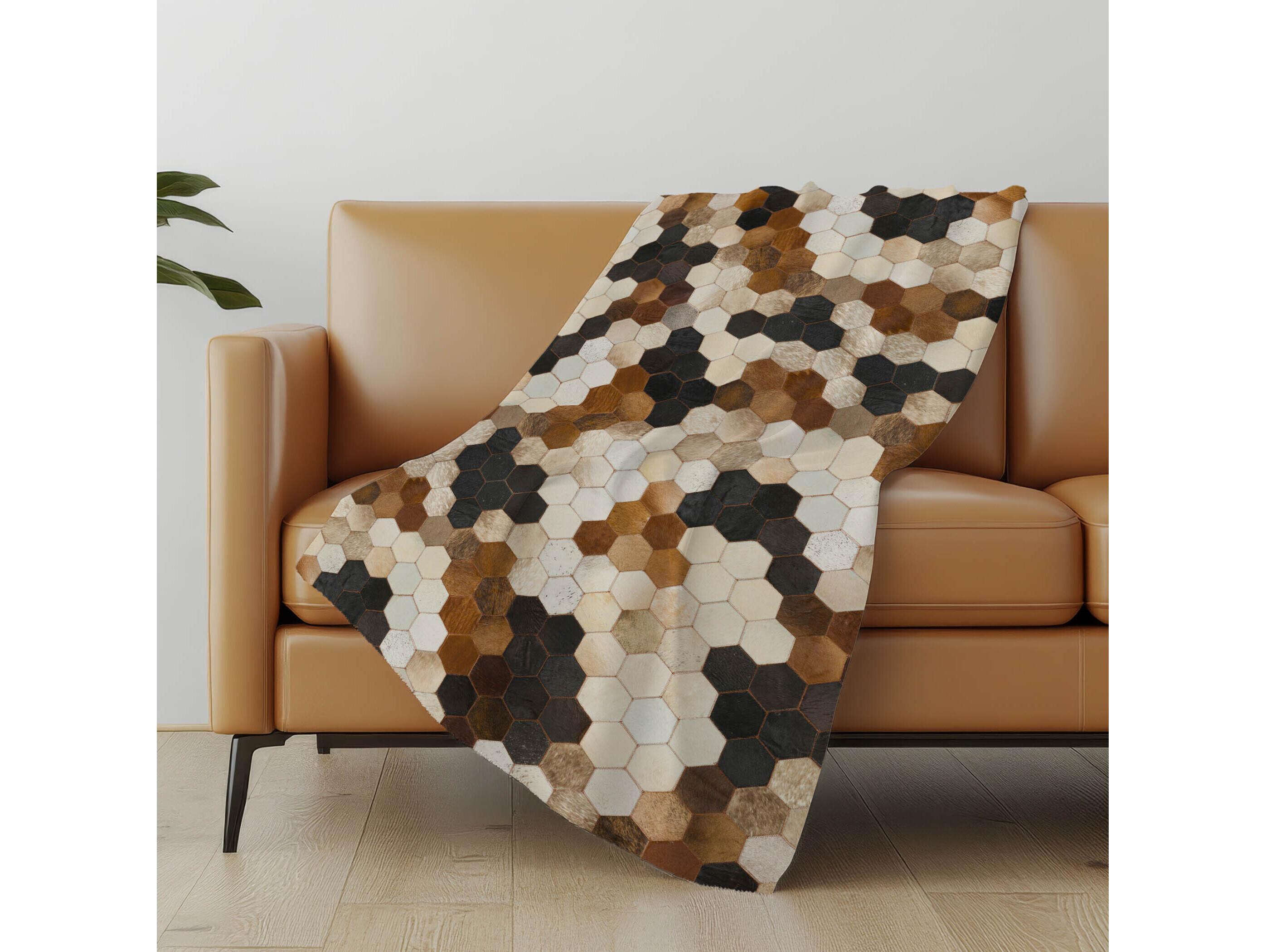 Dalyn Sherpa Paprika Polyester Throw