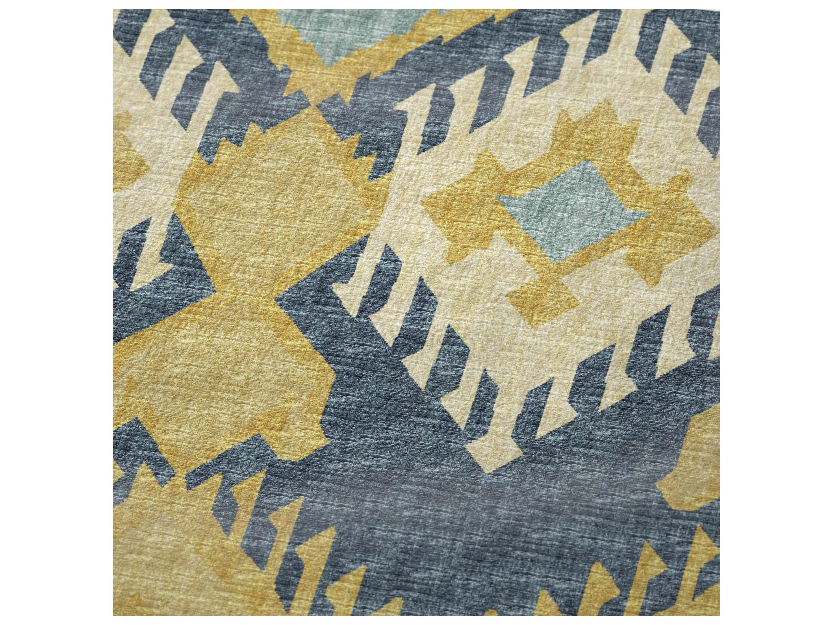 Dalyn Sherpa Yellow Polyester Throw