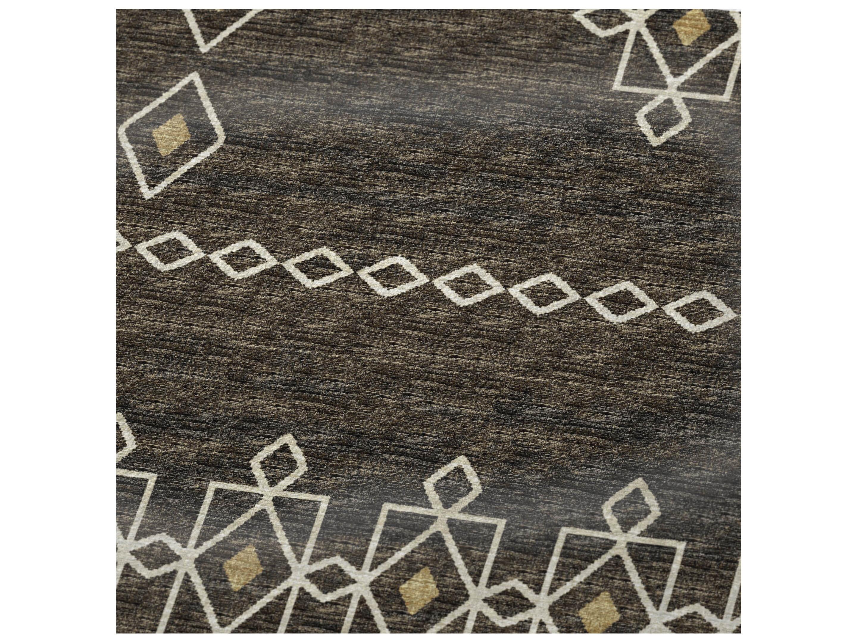 Dalyn Sherpa Brown Polyester Throw