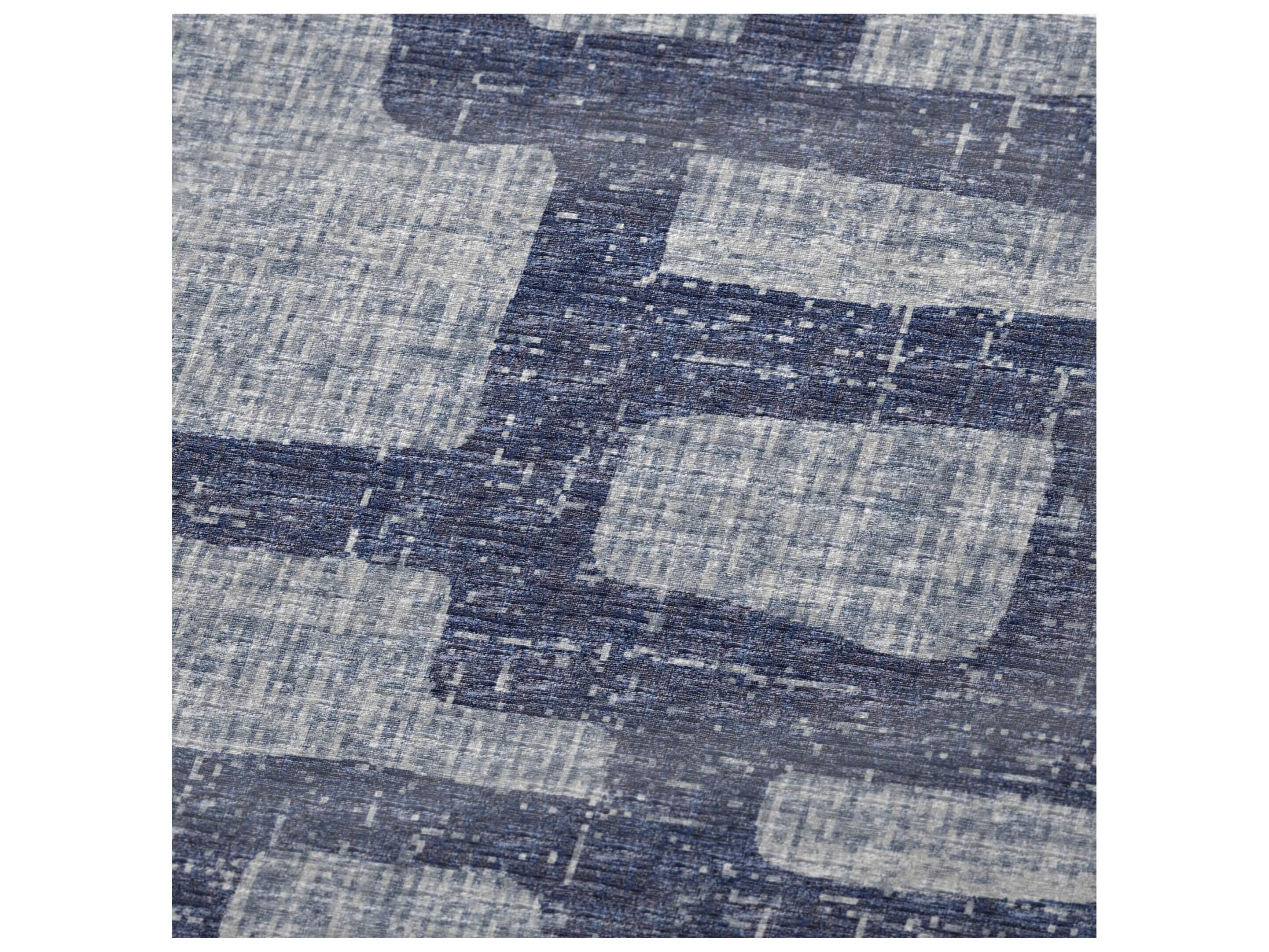 Dalyn Sherpa Blue Polyester Throw