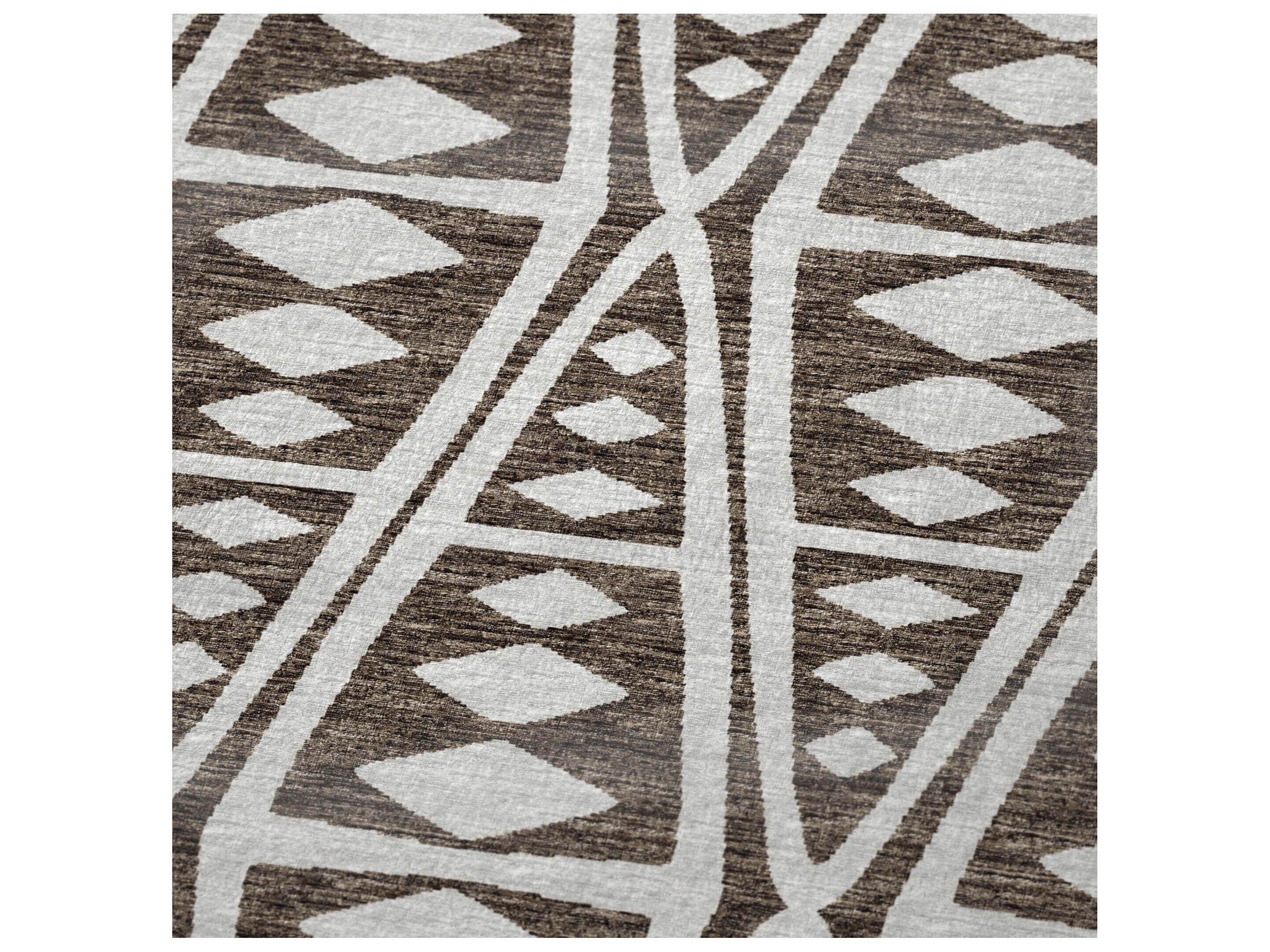 Dalyn Sherpa Brown Polyester Throw