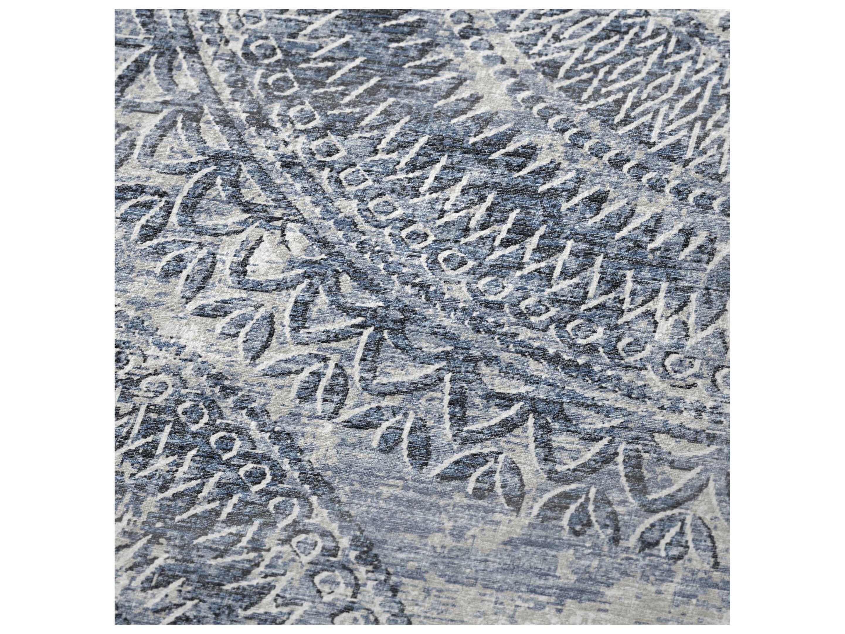 Dalyn Sherpa Blue Polyester Throw