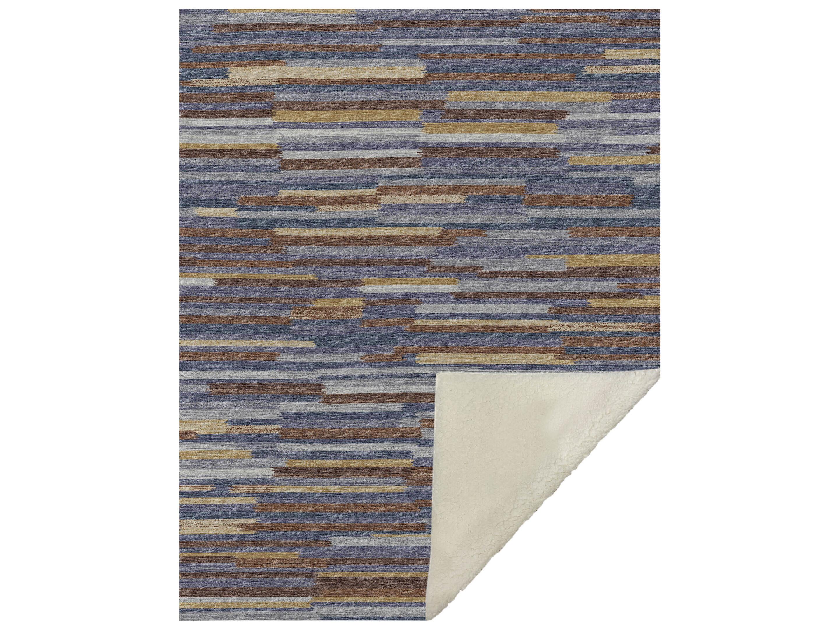 Dalyn Sherpa Multi Polyester Throw