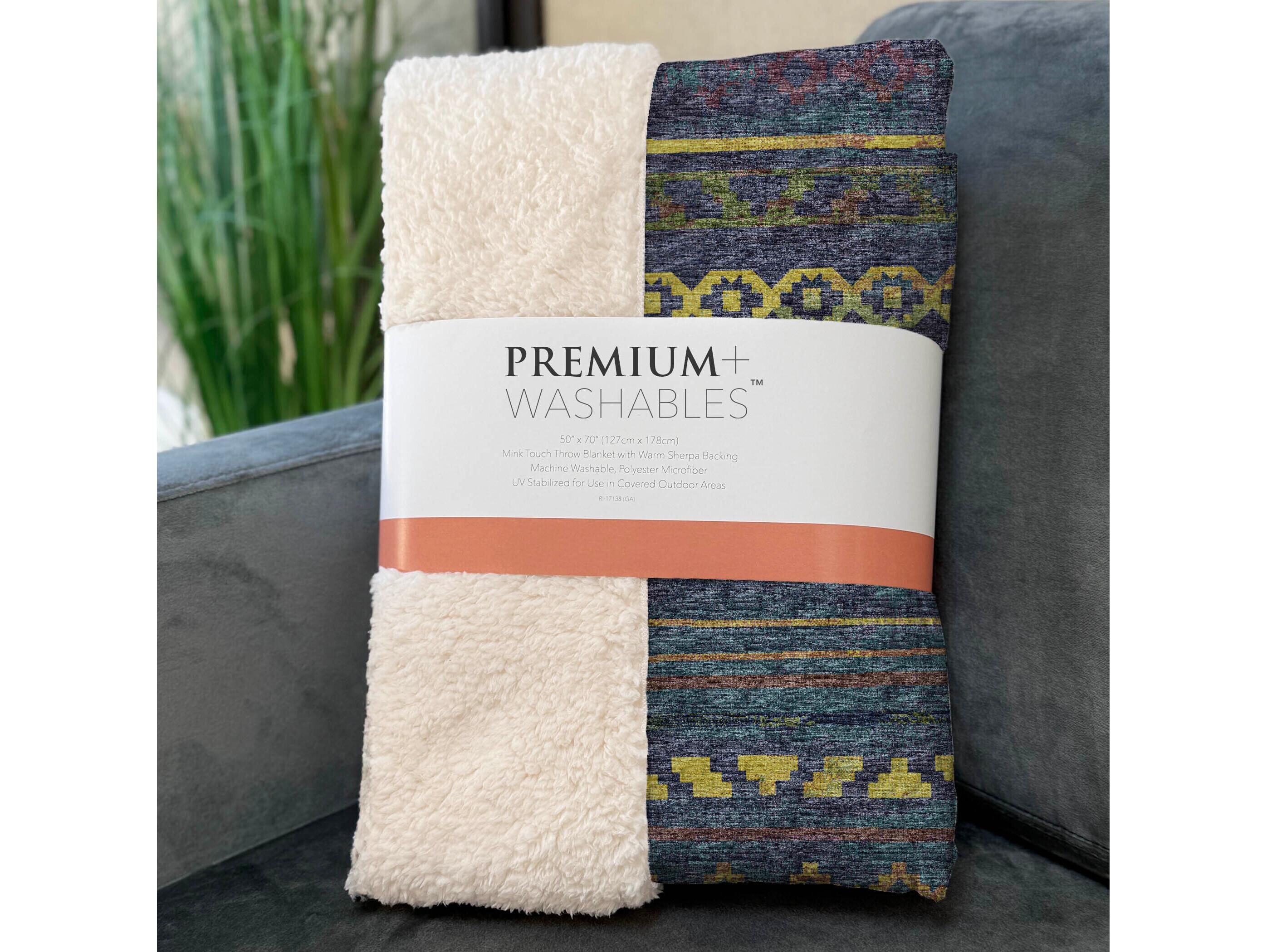 Dalyn Sherpa Multi Polyester Throw