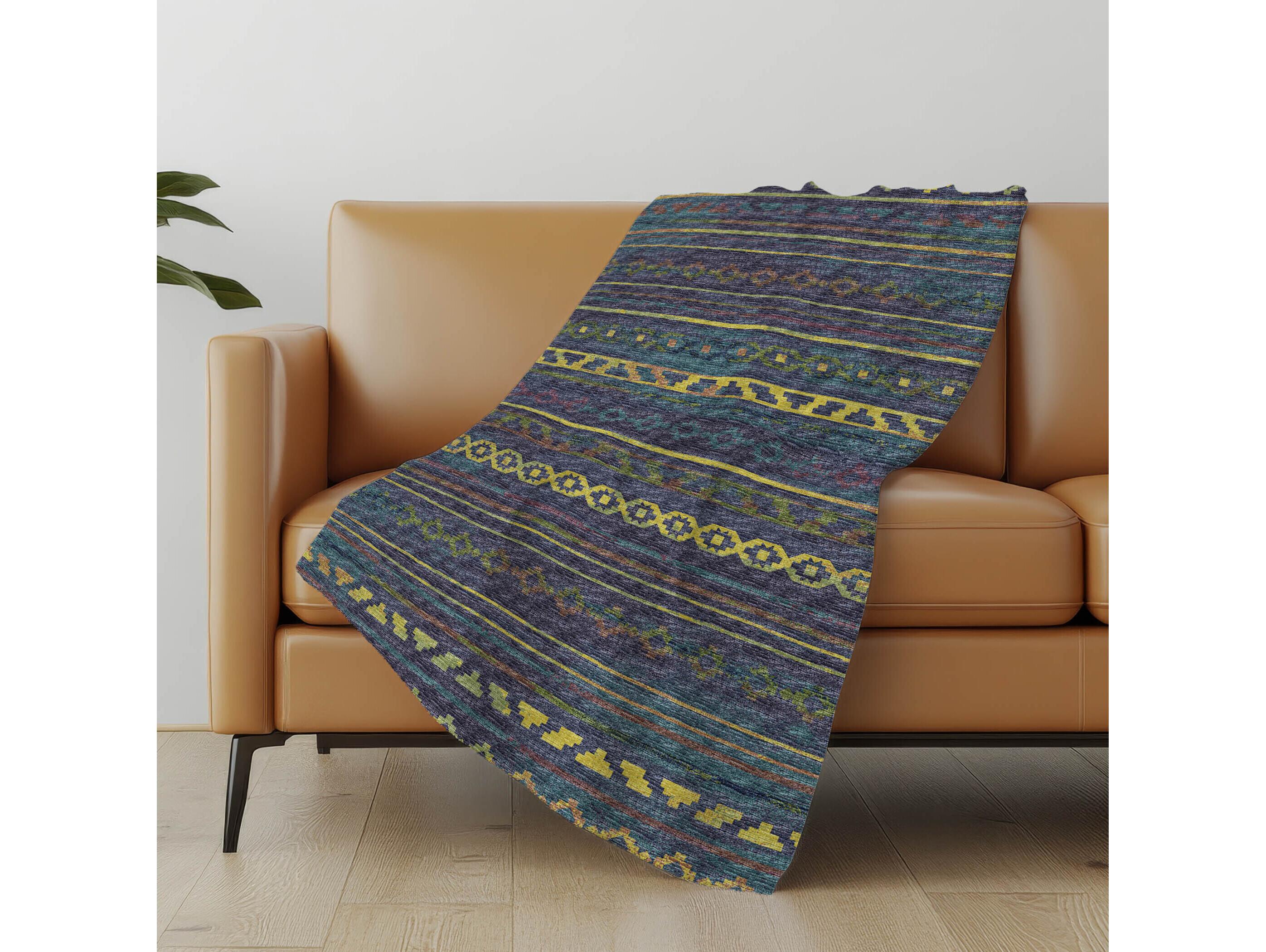 Dalyn Sherpa Multi Polyester Throw
