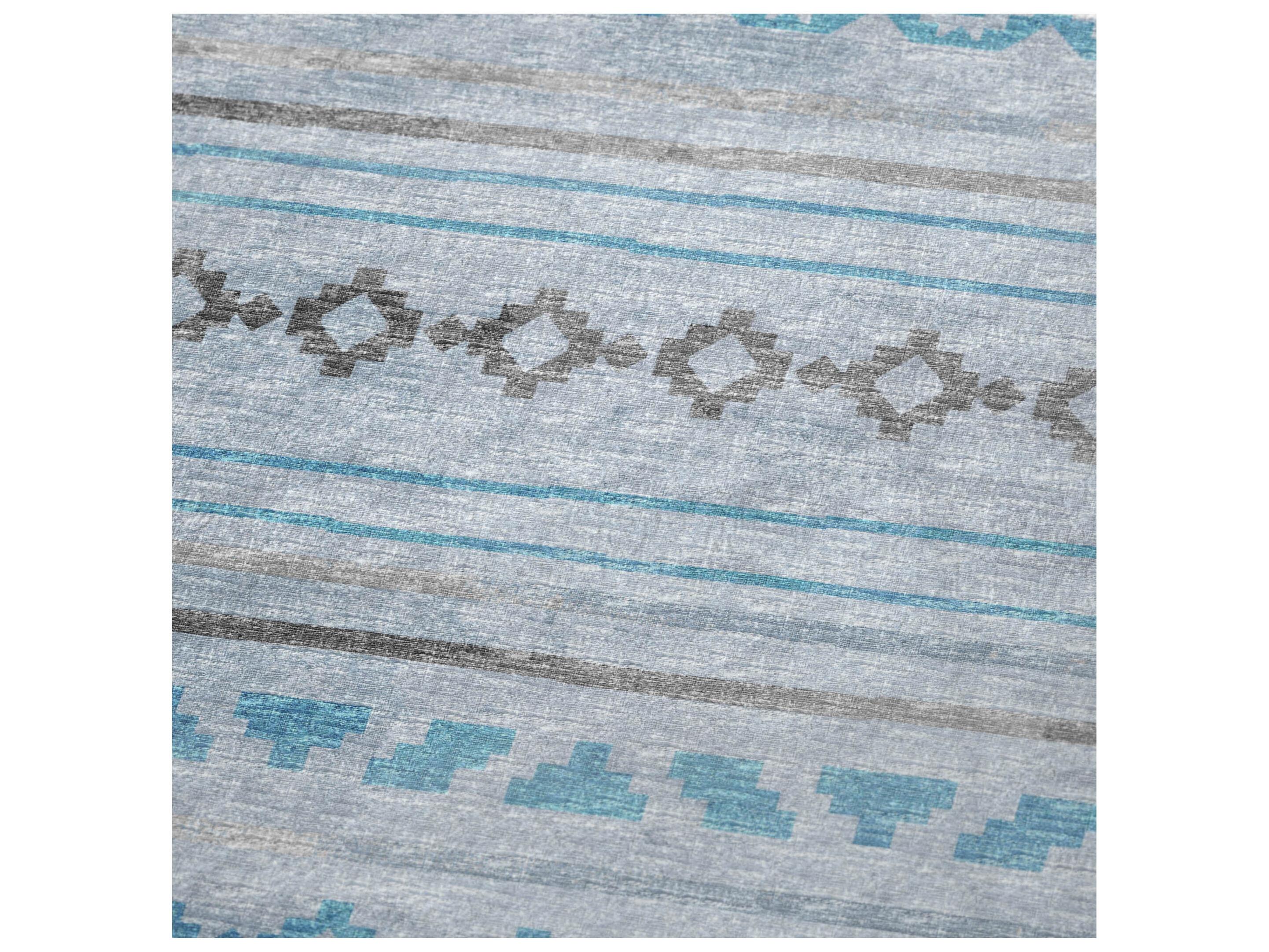 Dalyn Sherpa Blue Polyester Throw