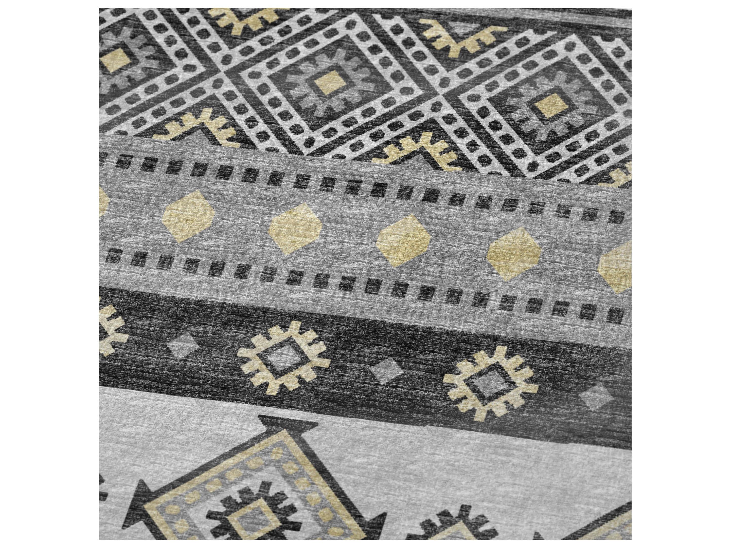 Dalyn Sherpa Gray Polyester Throw