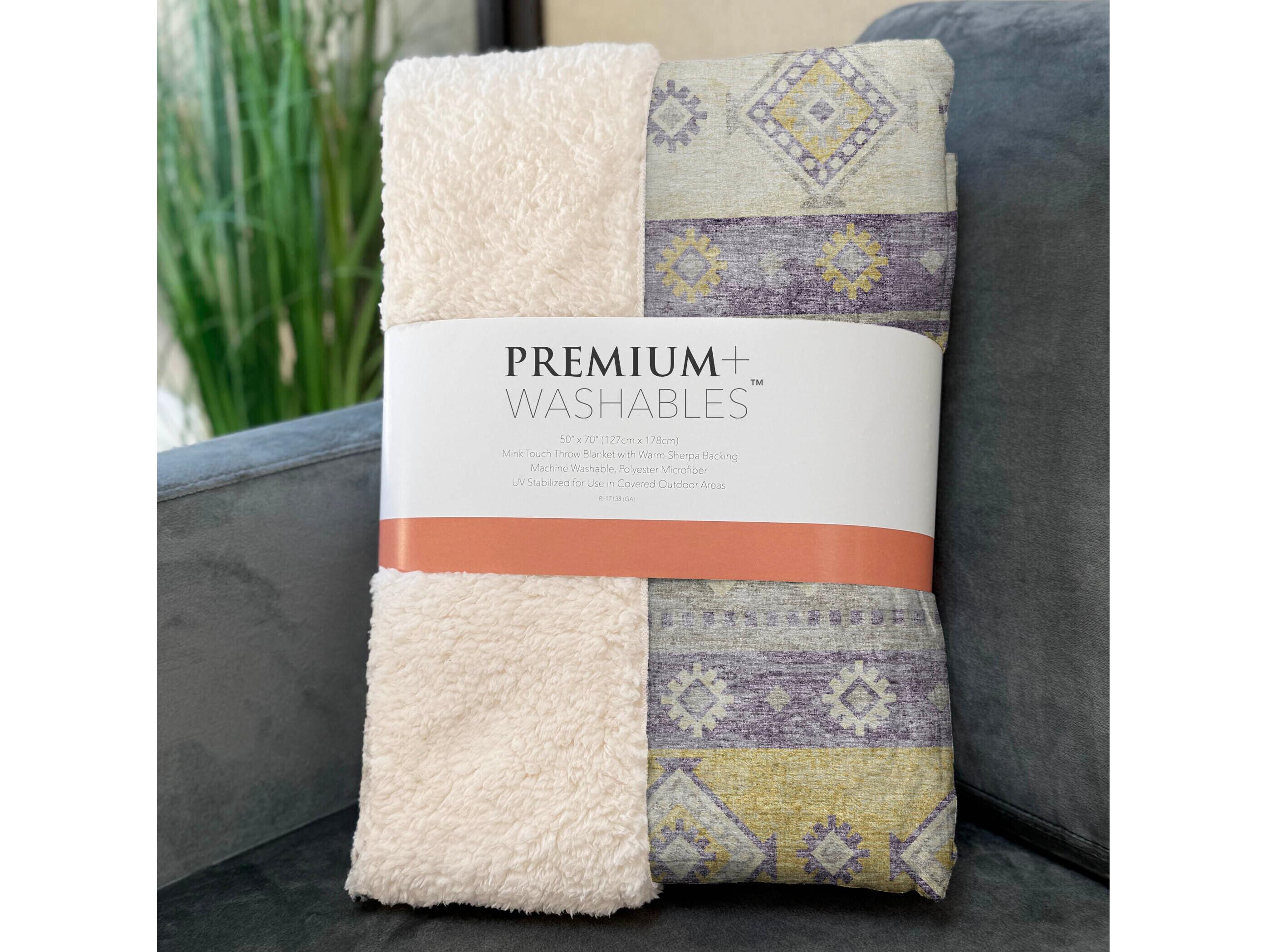 Dalyn Sherpa Multi Polyester Throw