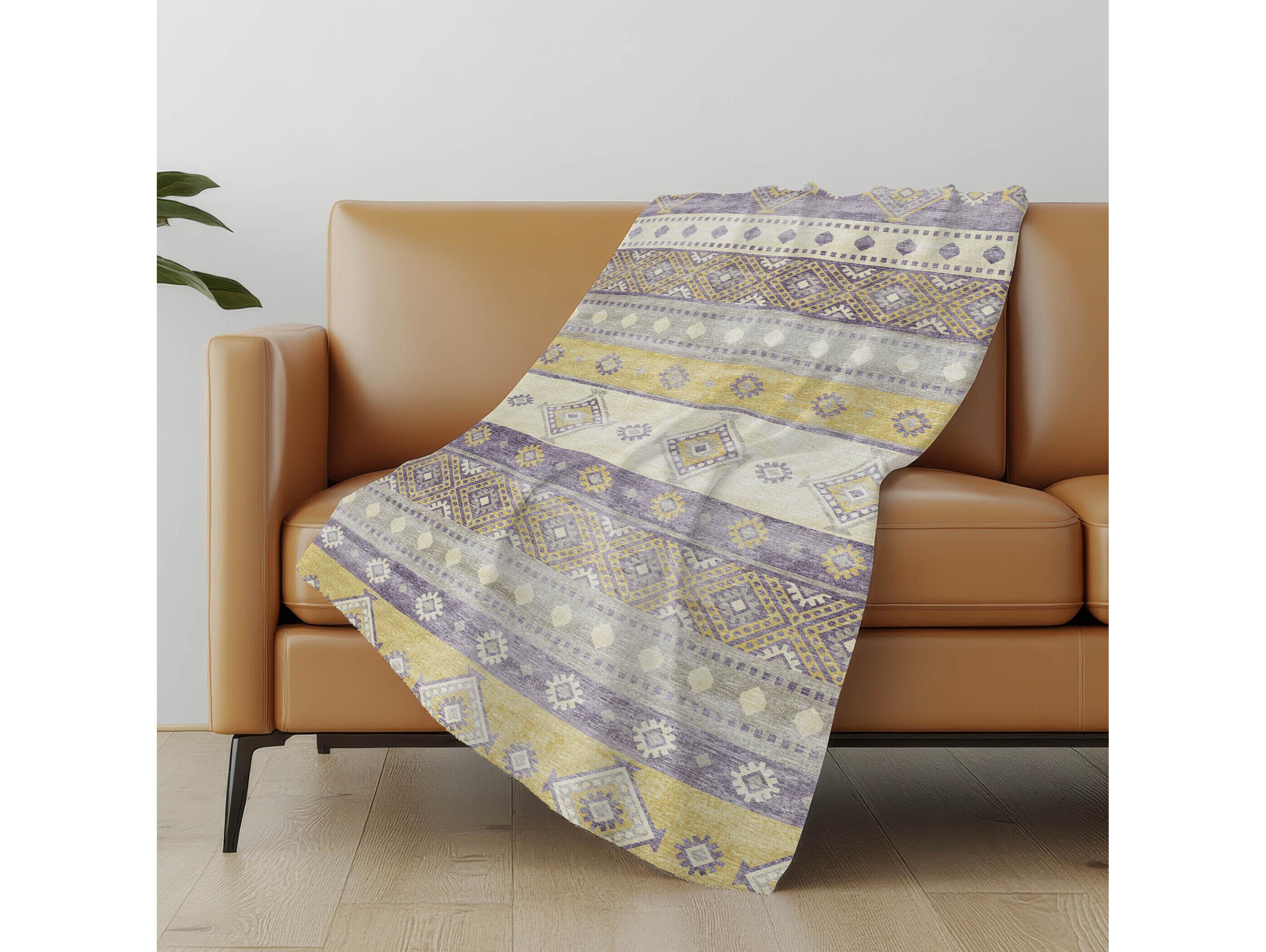 Dalyn Sherpa Multi Polyester Throw