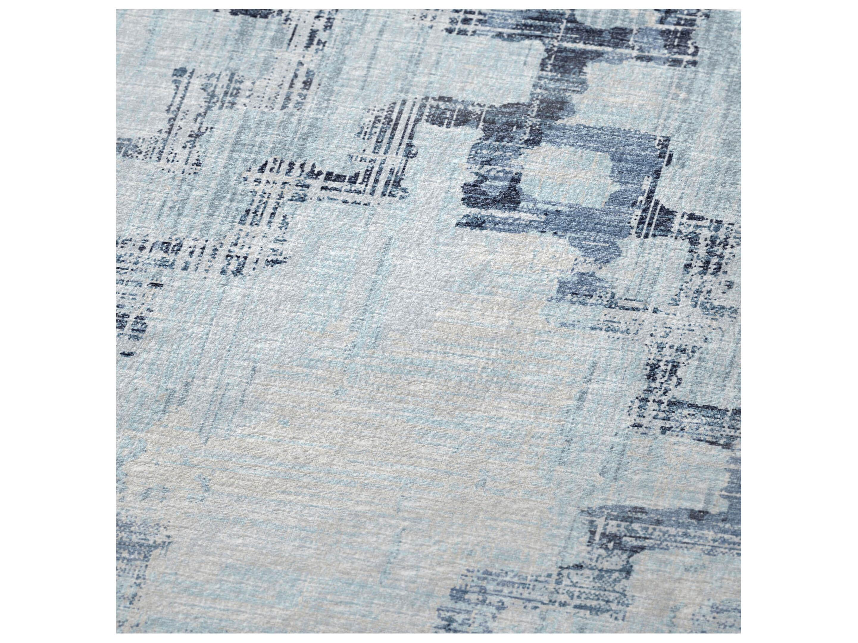Dalyn Sherpa Blue Polyester Throw