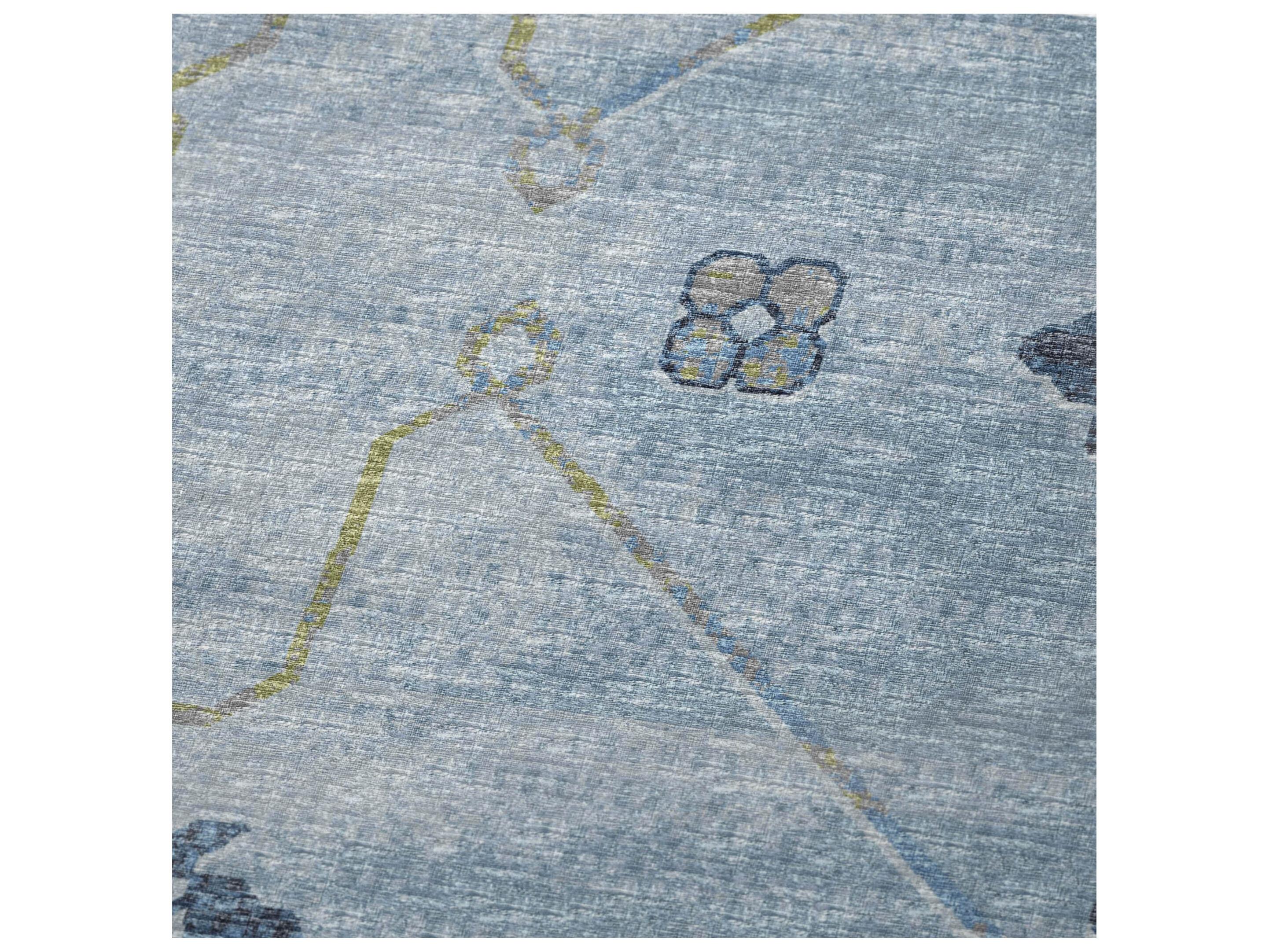 Dalyn Sherpa Blue Polyester Throw