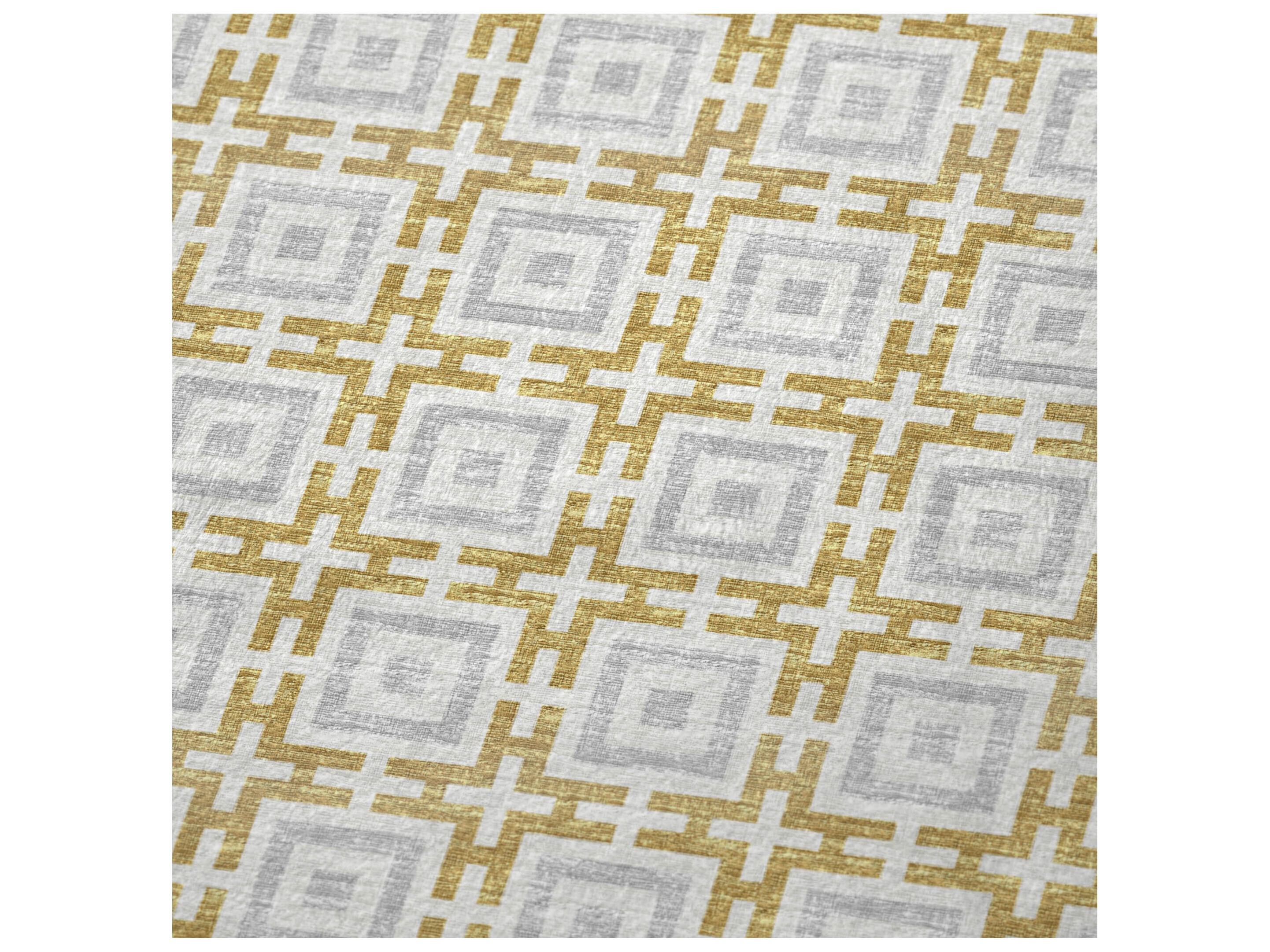 Dalyn Sherpa Gold Polyester Throw