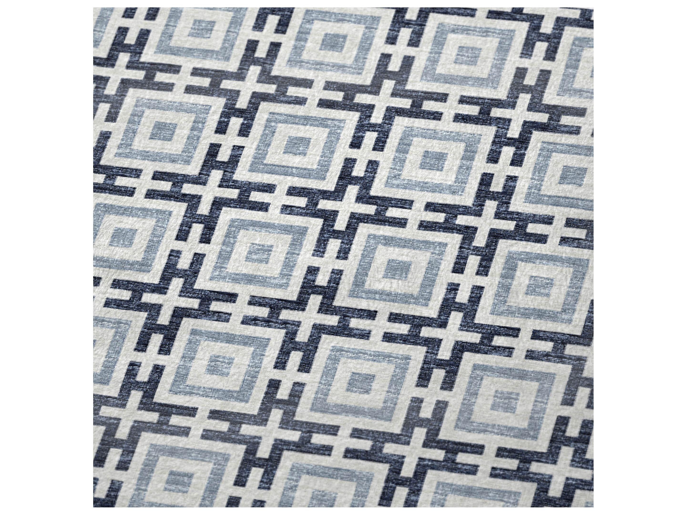 Dalyn Sherpa Blue Polyester Throw