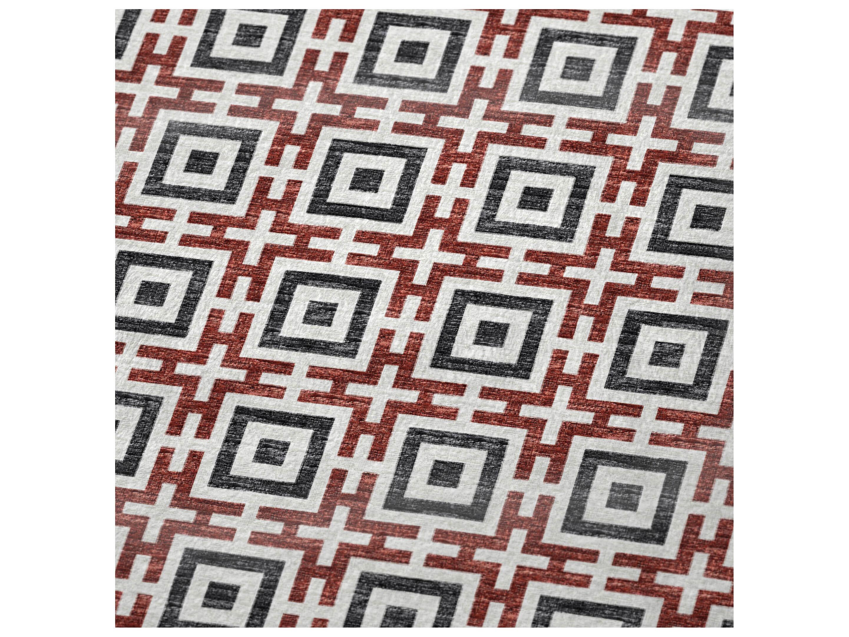 Dalyn Sherpa Red Polyester Throw