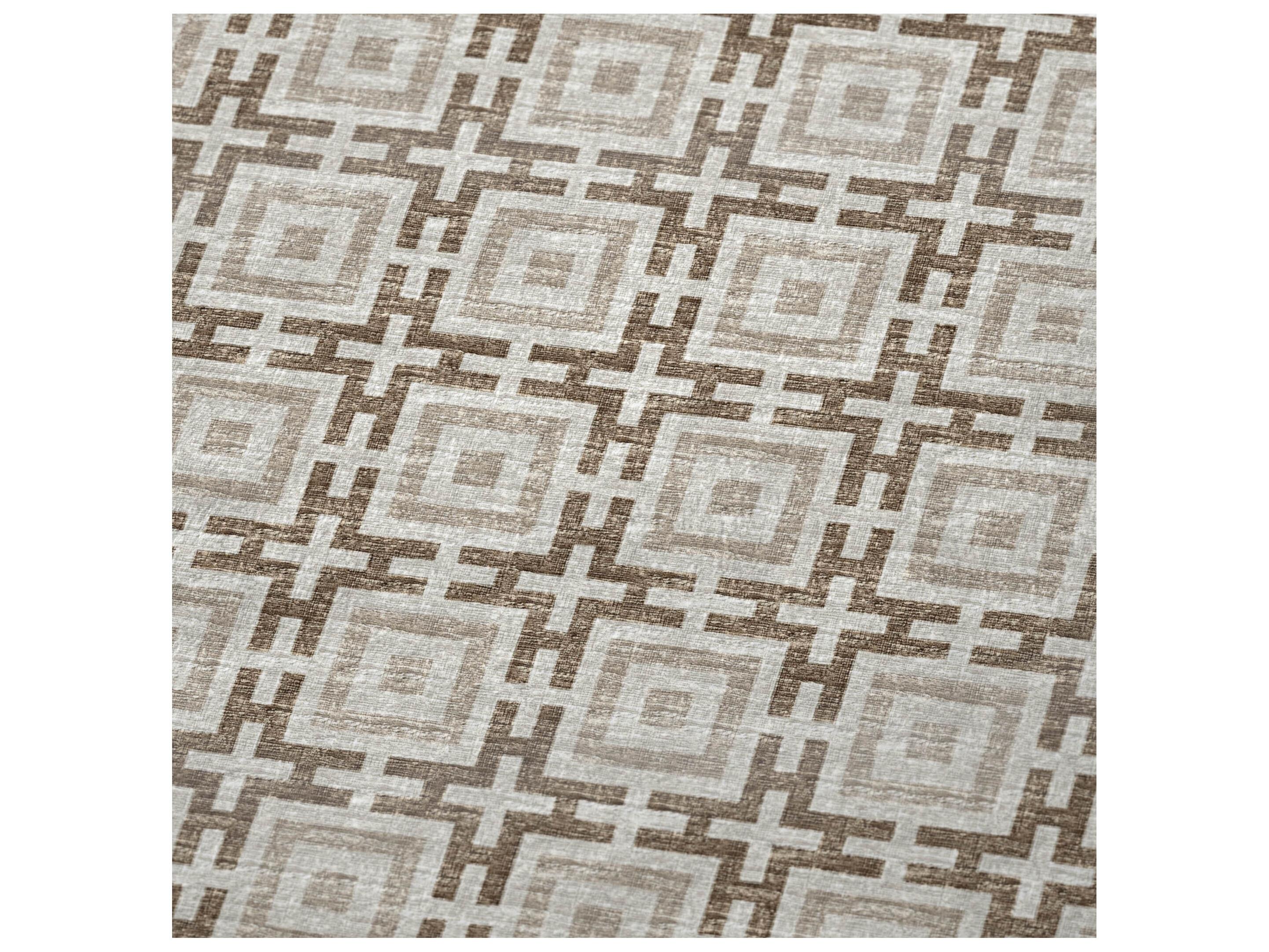 Dalyn Sherpa Brown Polyester Throw