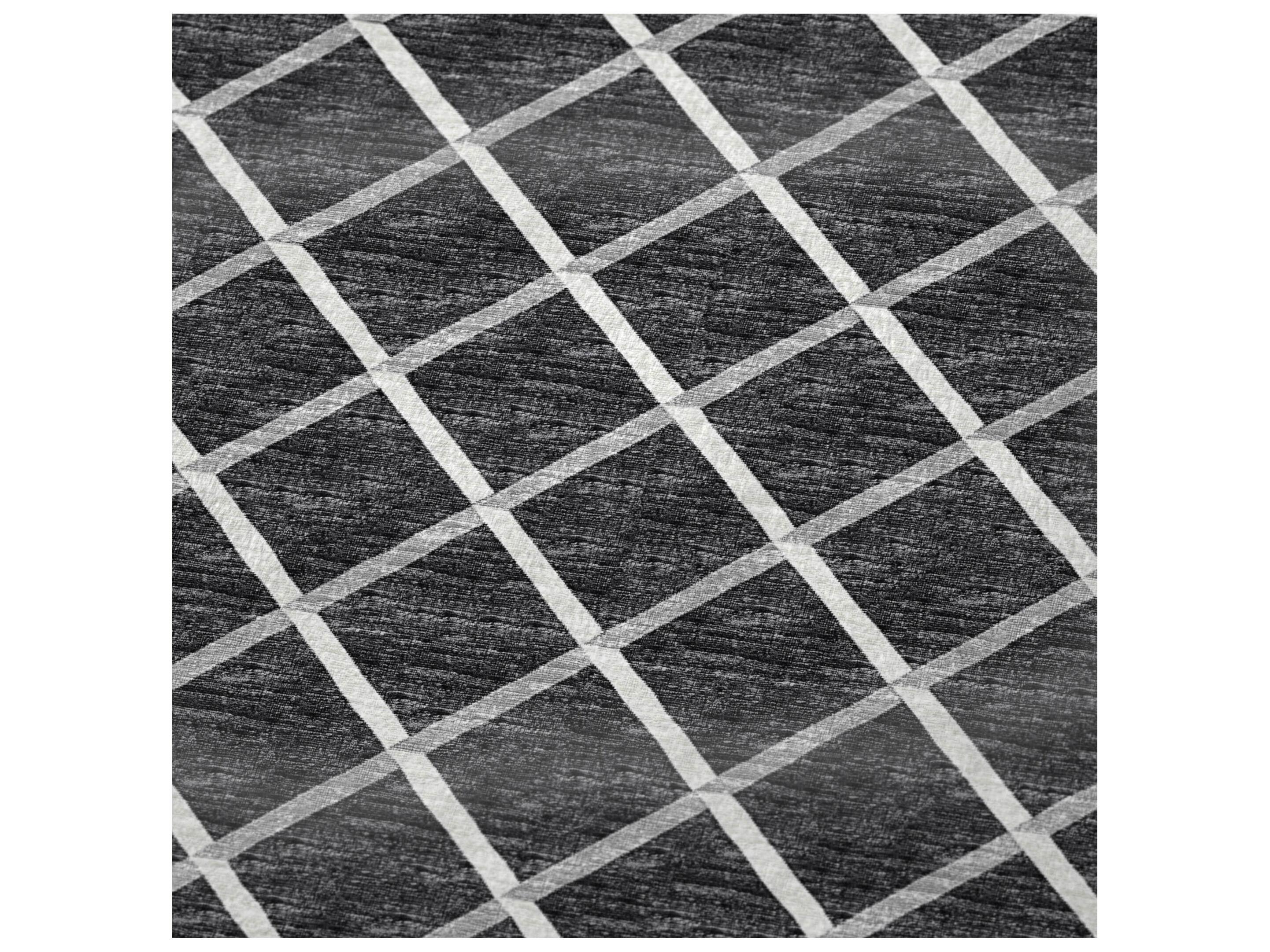 Dalyn Sherpa Black Polyester Throw