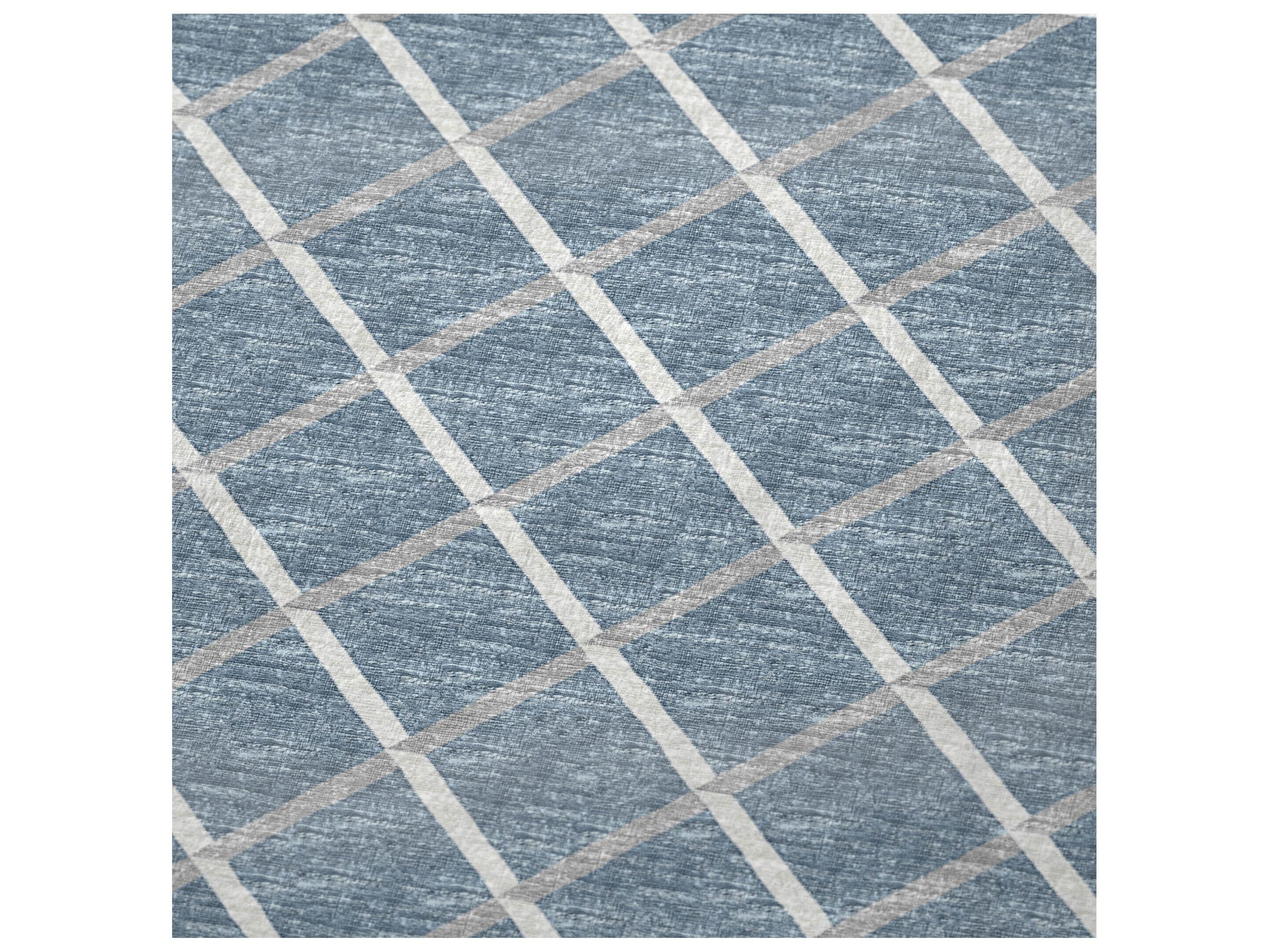Dalyn Sherpa Blue Polyester Throw