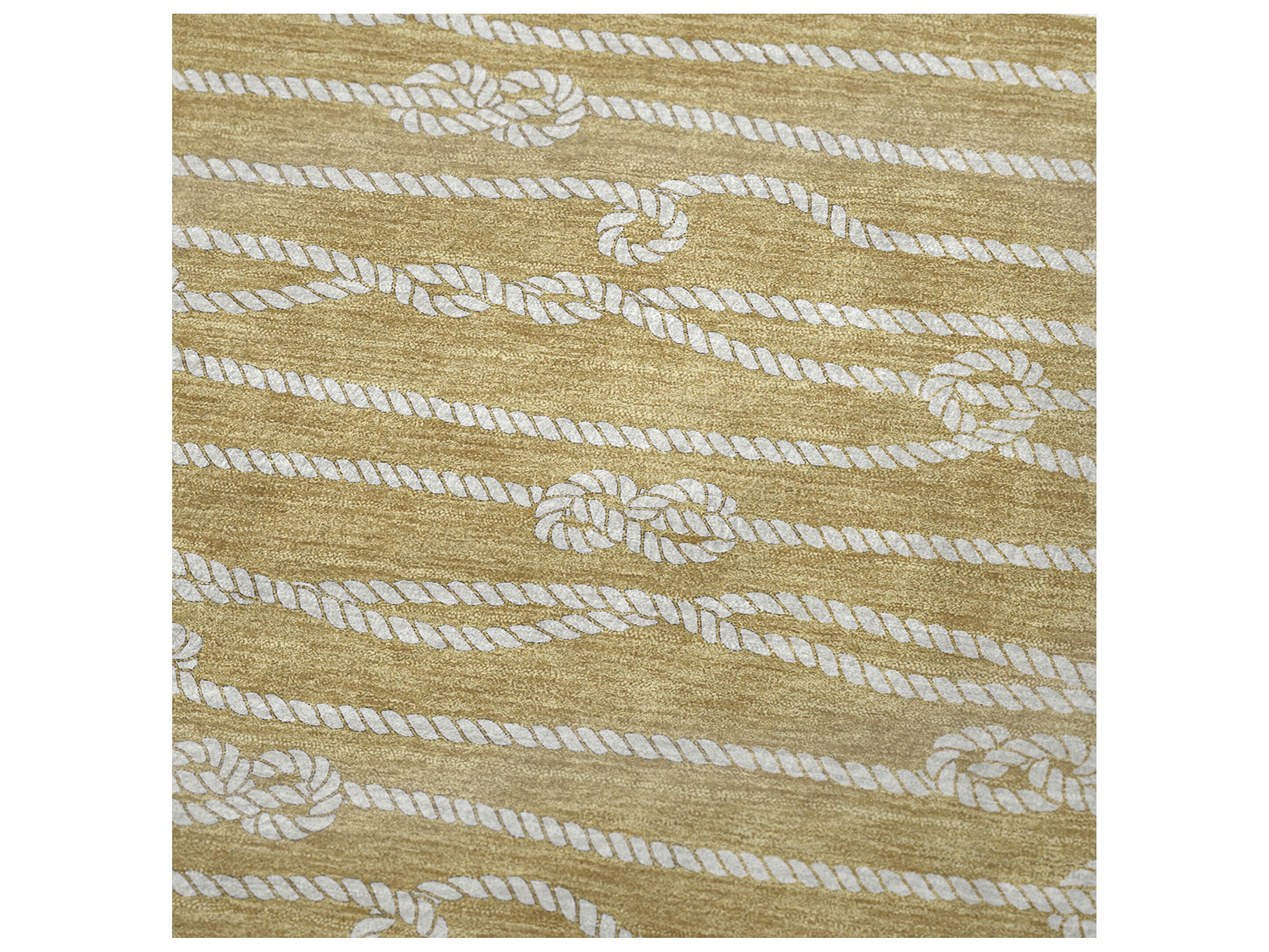 Dalyn Sherpa Gold Polyester Throw