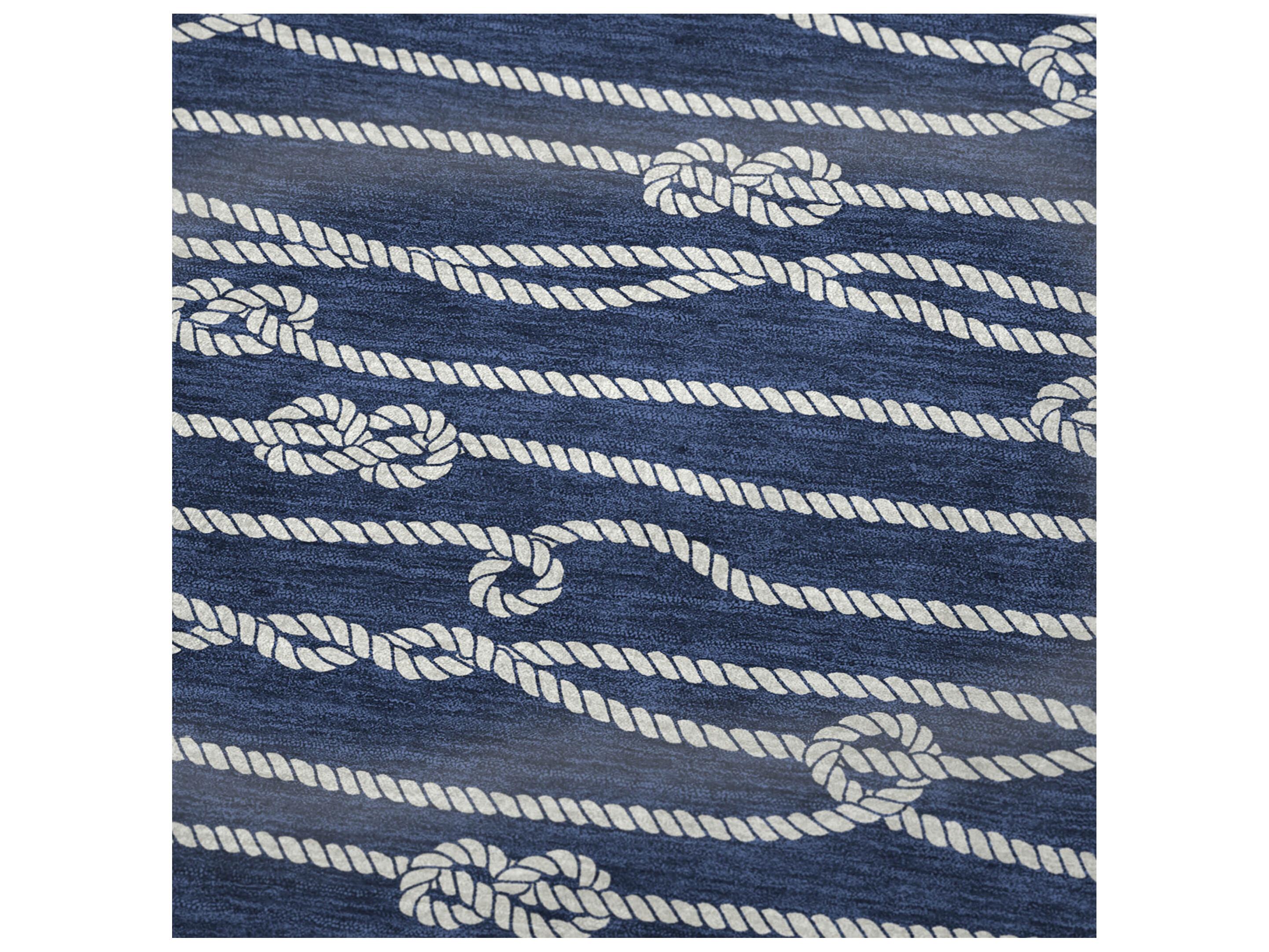 Dalyn Sherpa Blue Polyester Throw