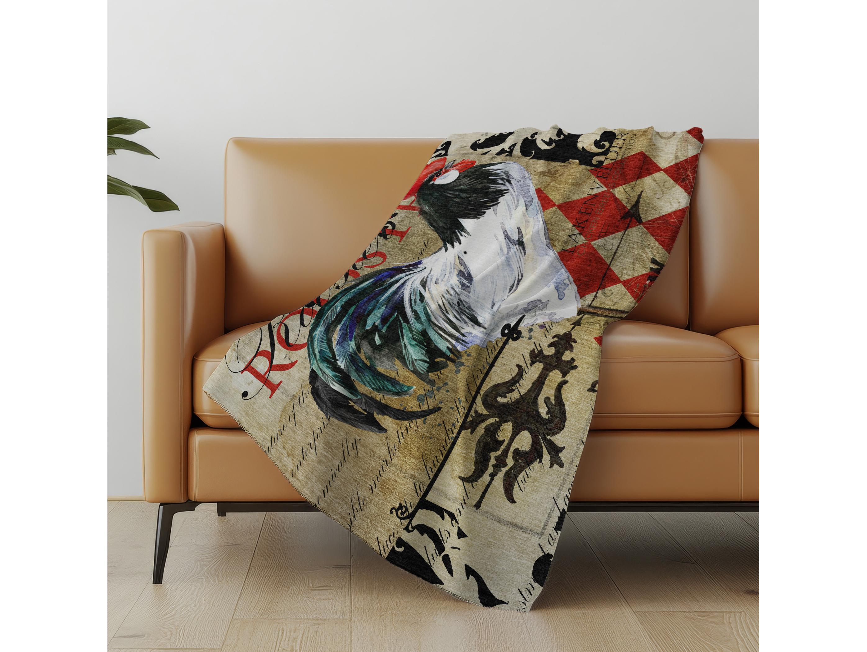 Dalyn Sherpa Brown Polyester Throw