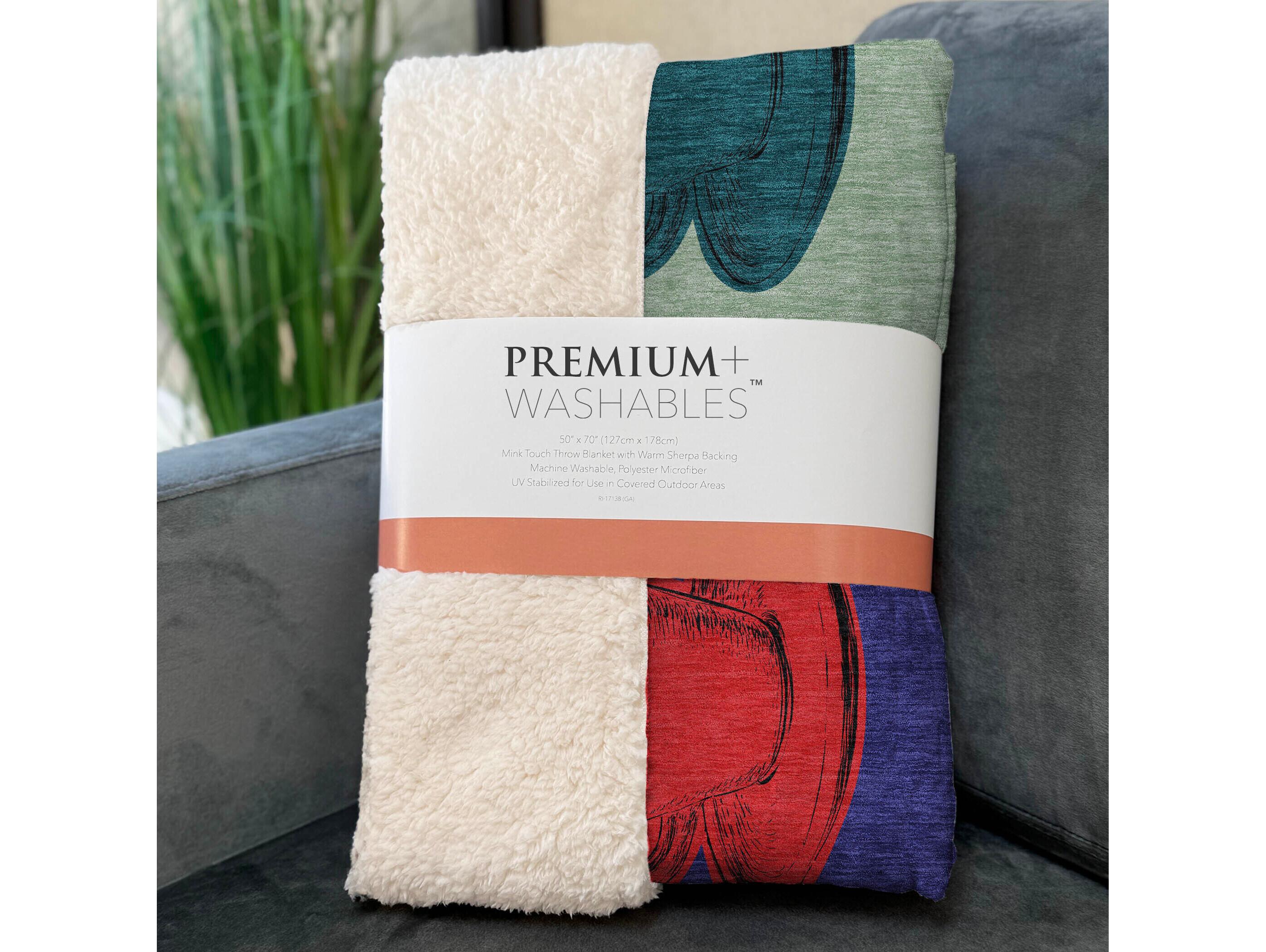 Dalyn Sherpa Multi Polyester Throw