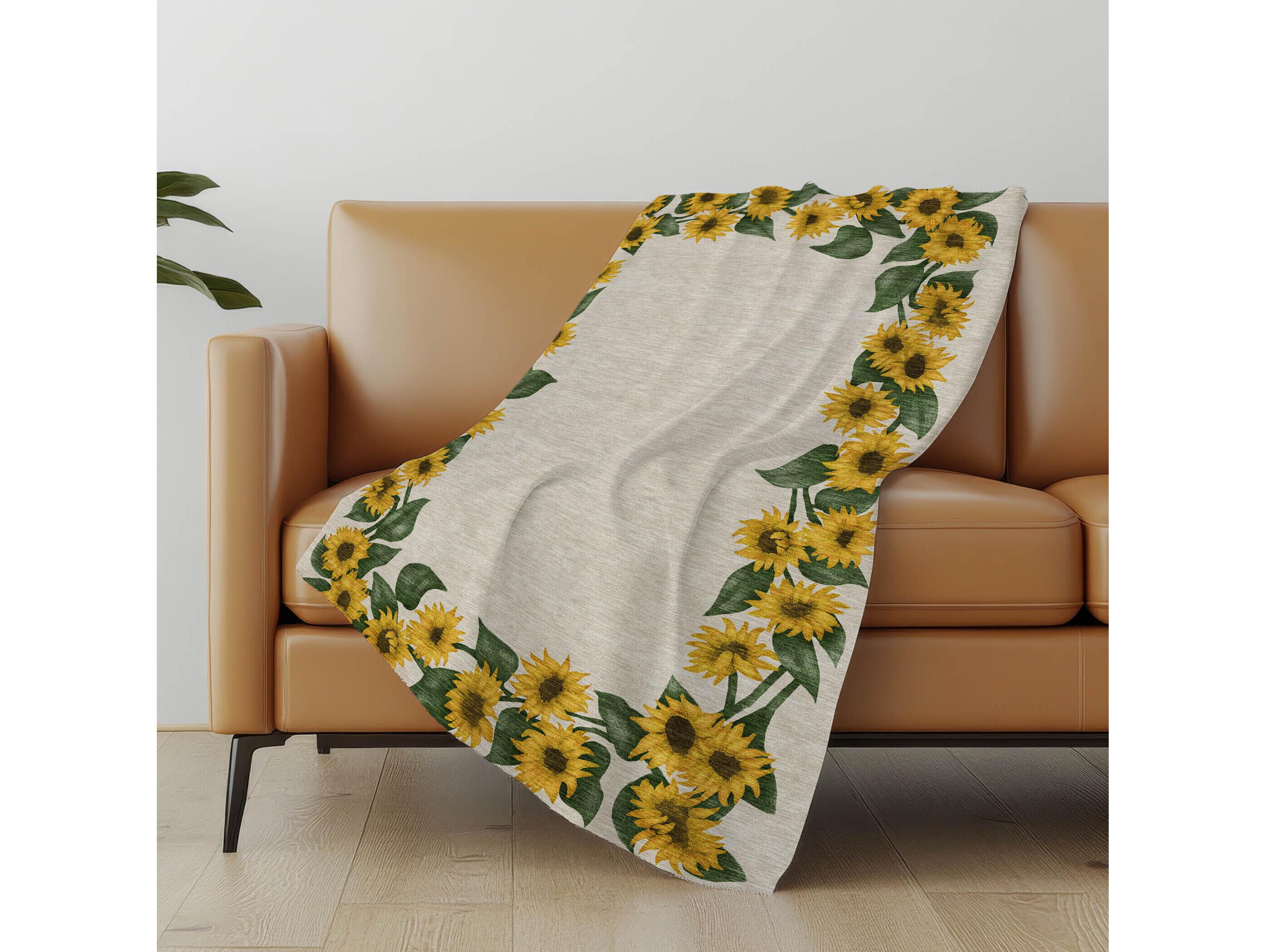 Dalyn Sherpa Beige Polyester Throw