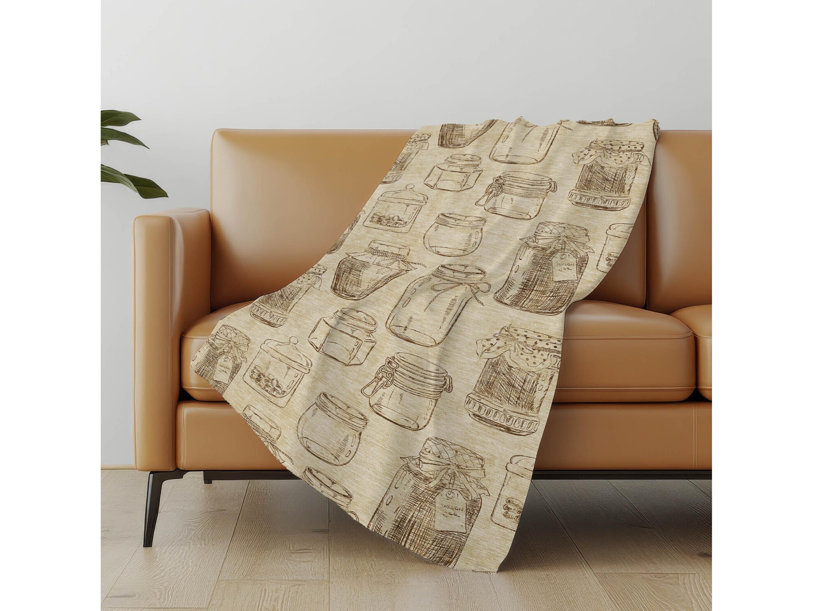 Dalyn Sherpa Ivory Polyester Throw