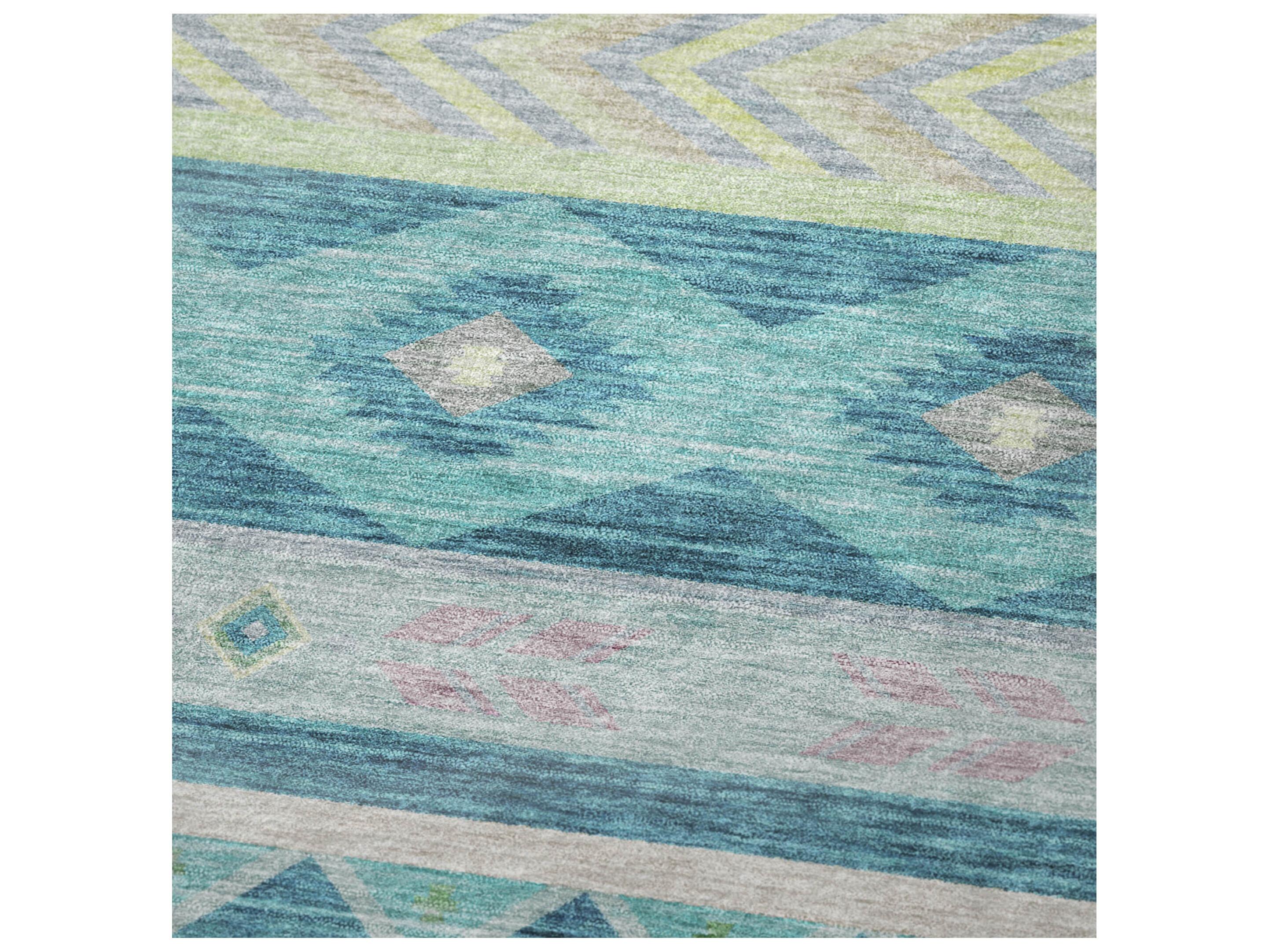 Dalyn Sherpa Teal Polyester Throw