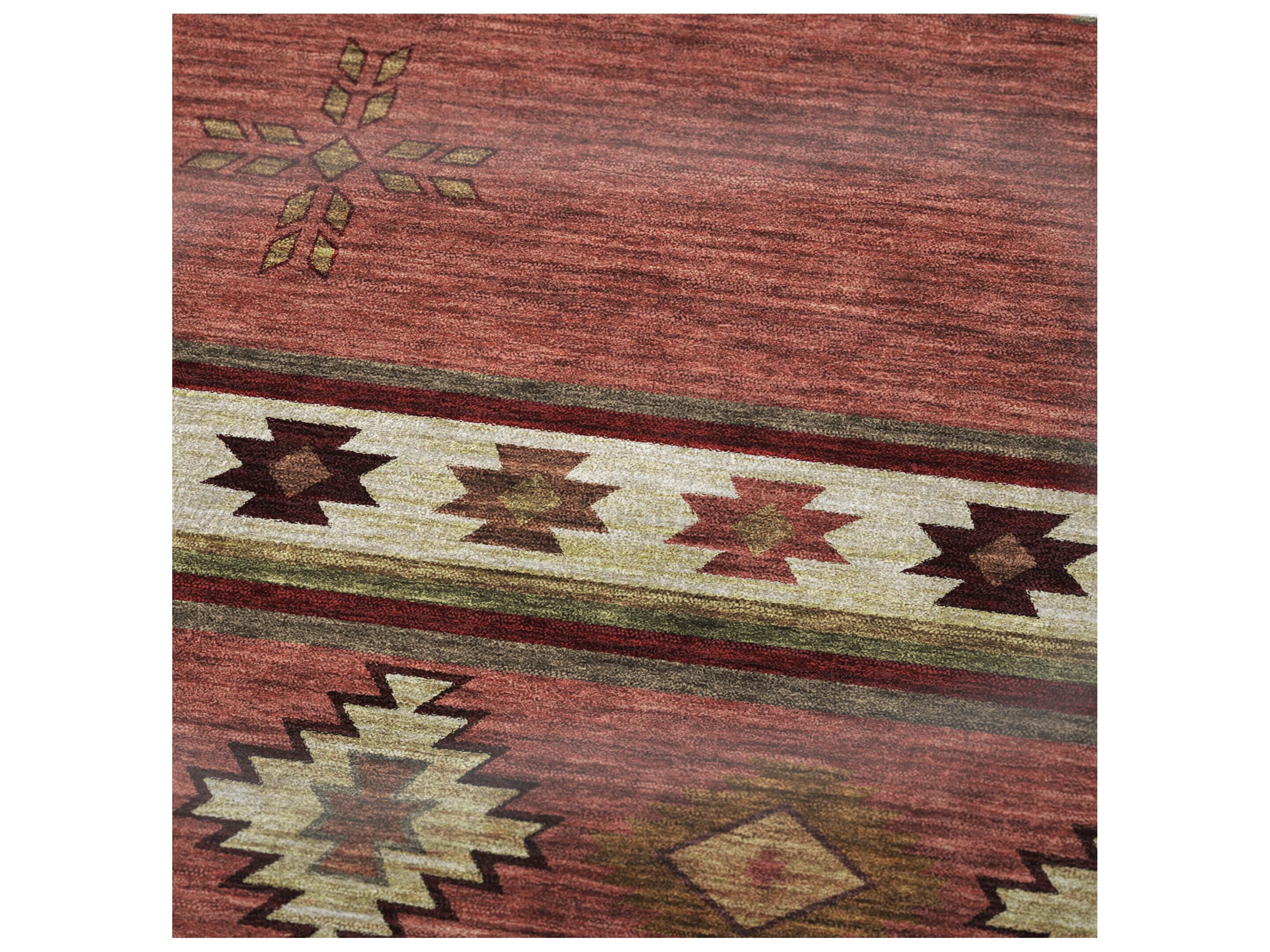 Dalyn Sherpa Red Polyester Throw