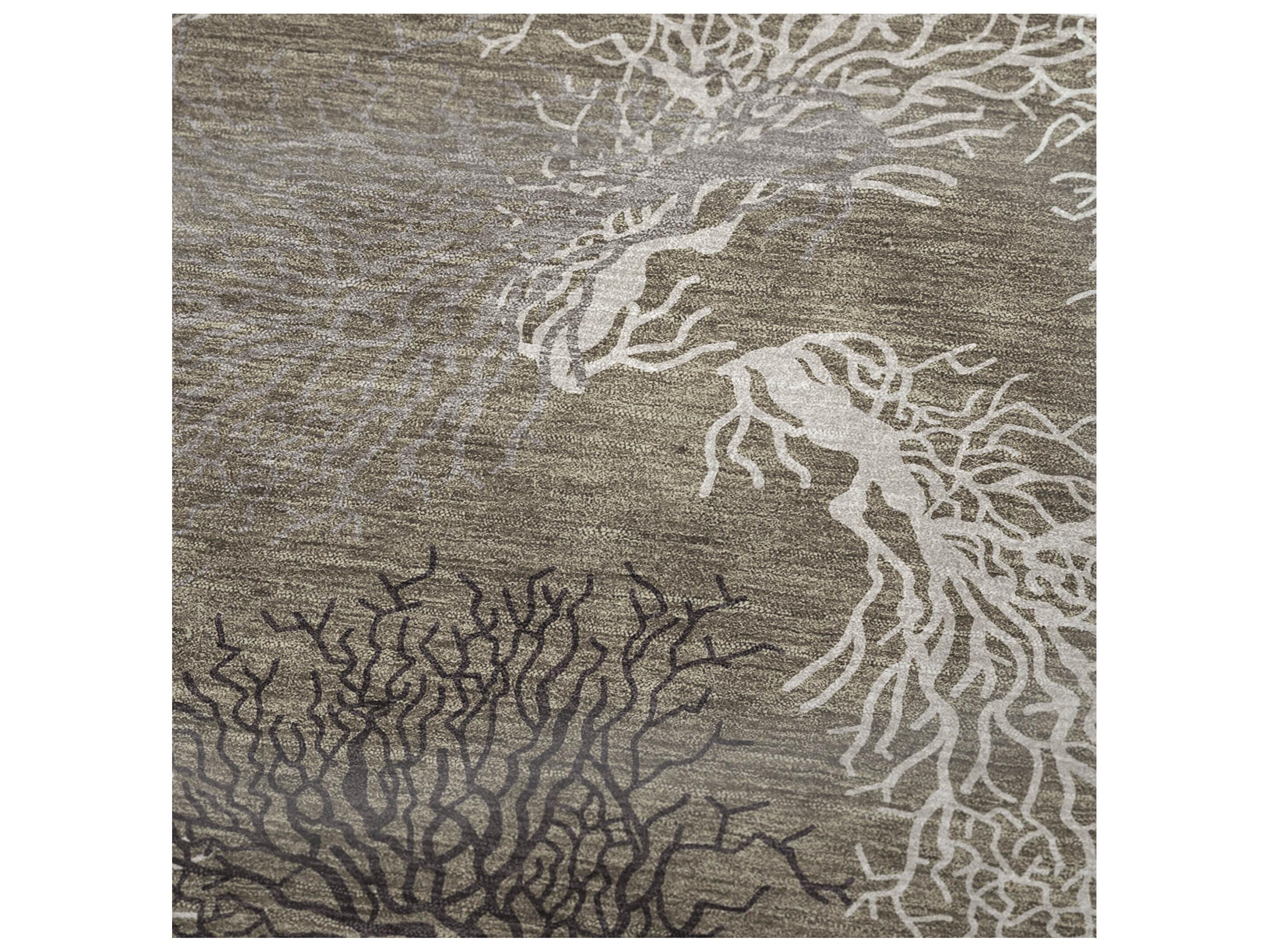 Dalyn Sherpa Taupe Polyester Throw