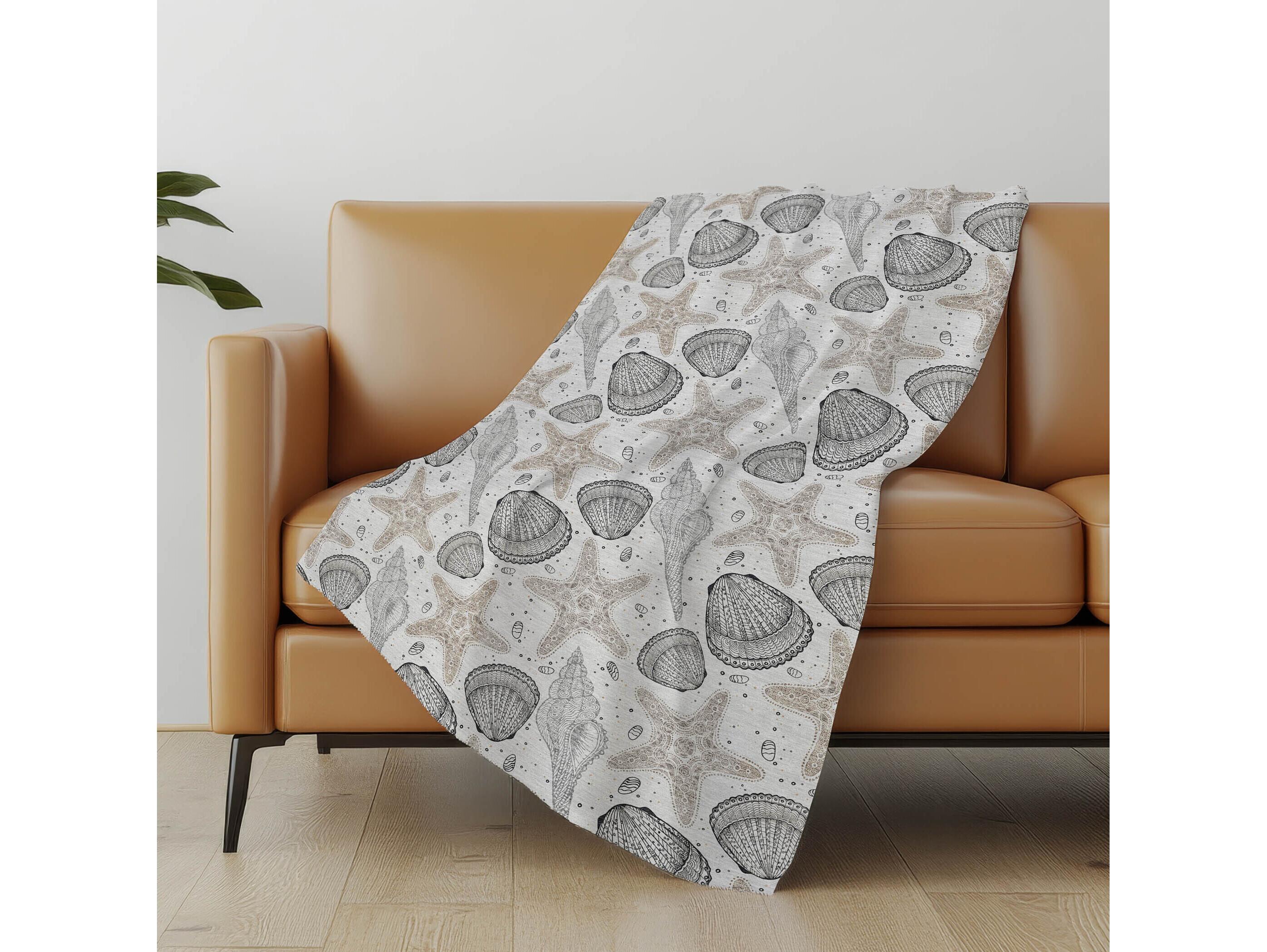Dalyn Sherpa Gray Polyester Throw