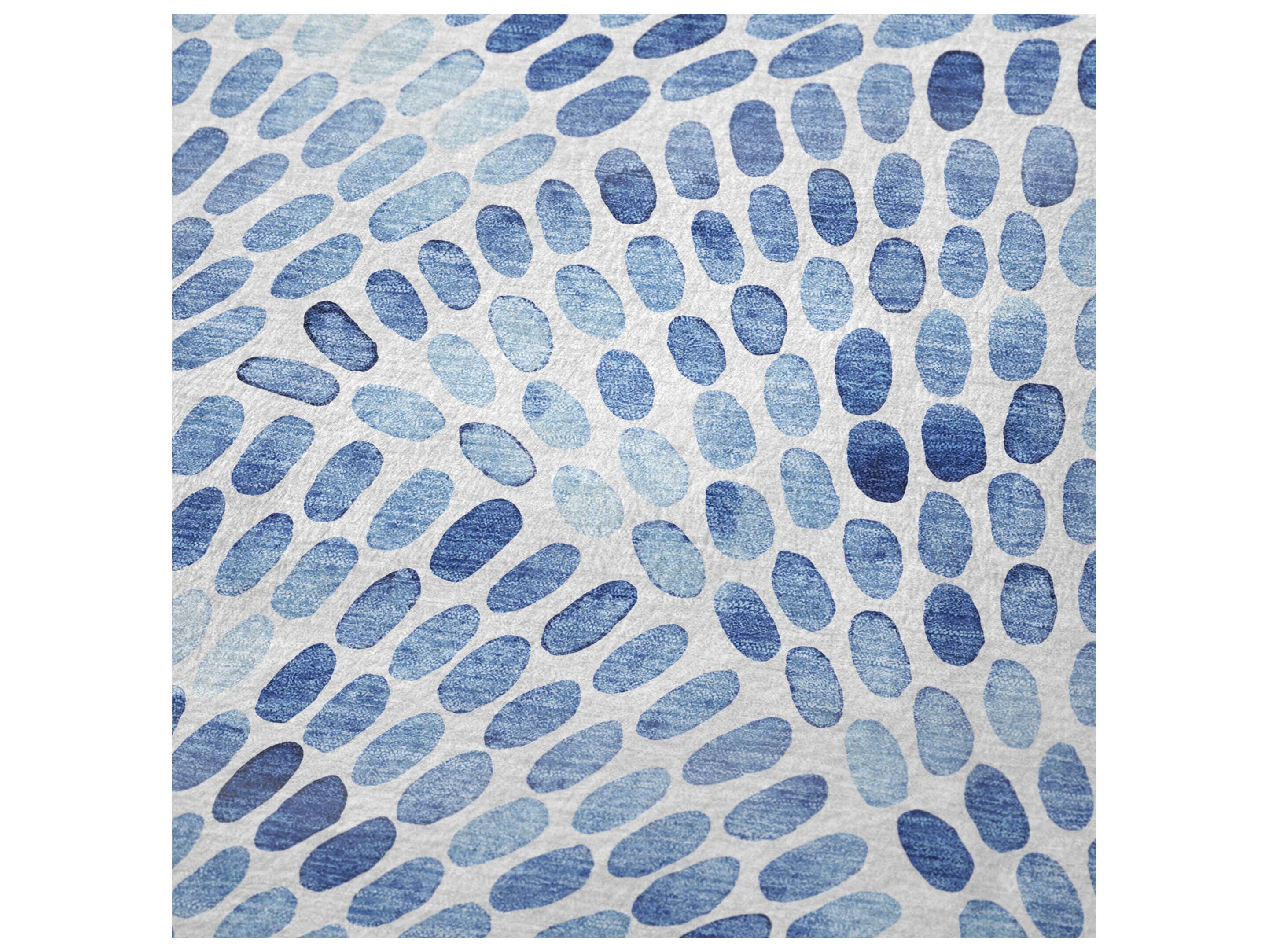 Dalyn Sherpa Blue Polyester Throw