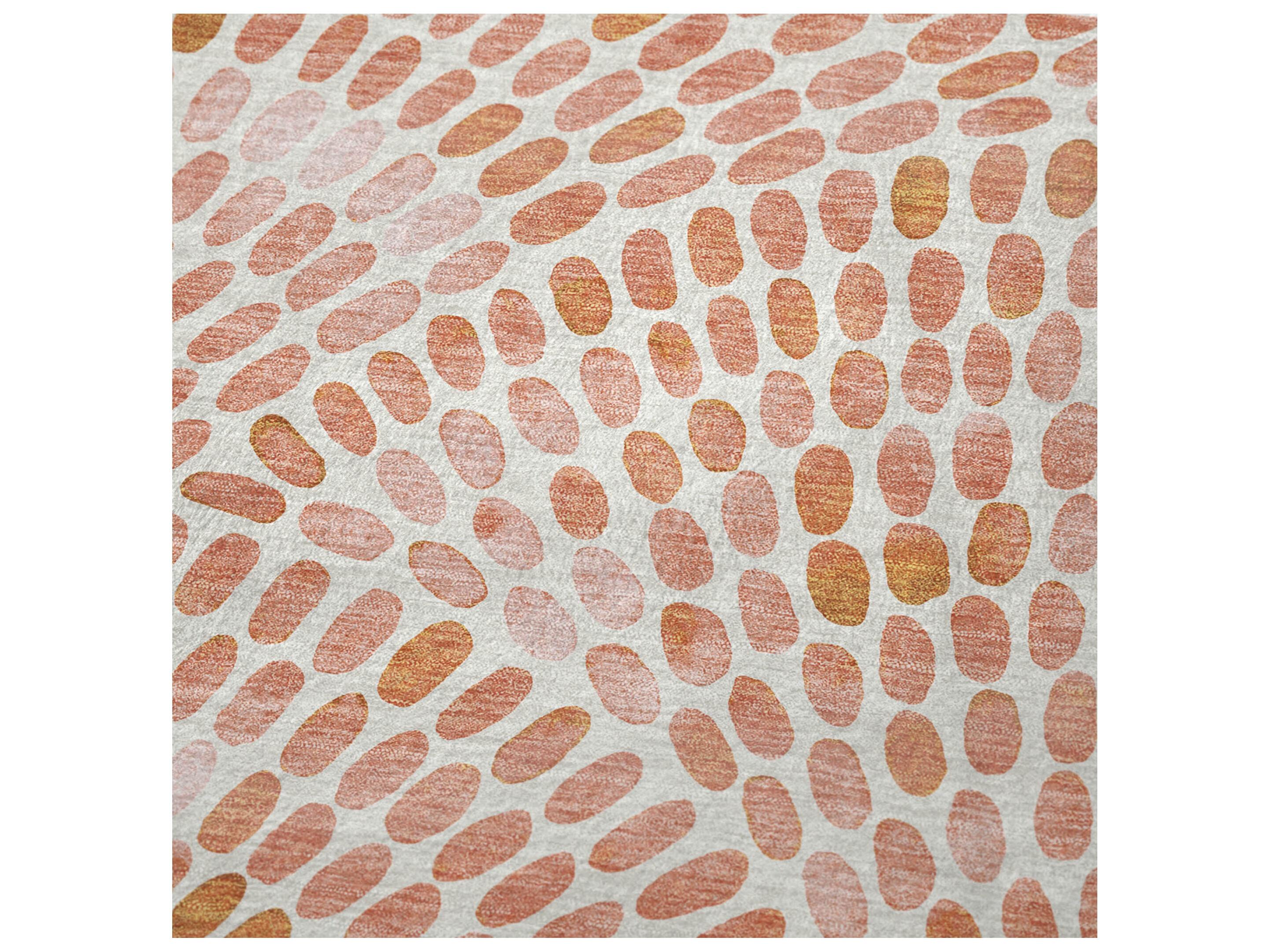 Dalyn Sherpa Orange Polyester Throw