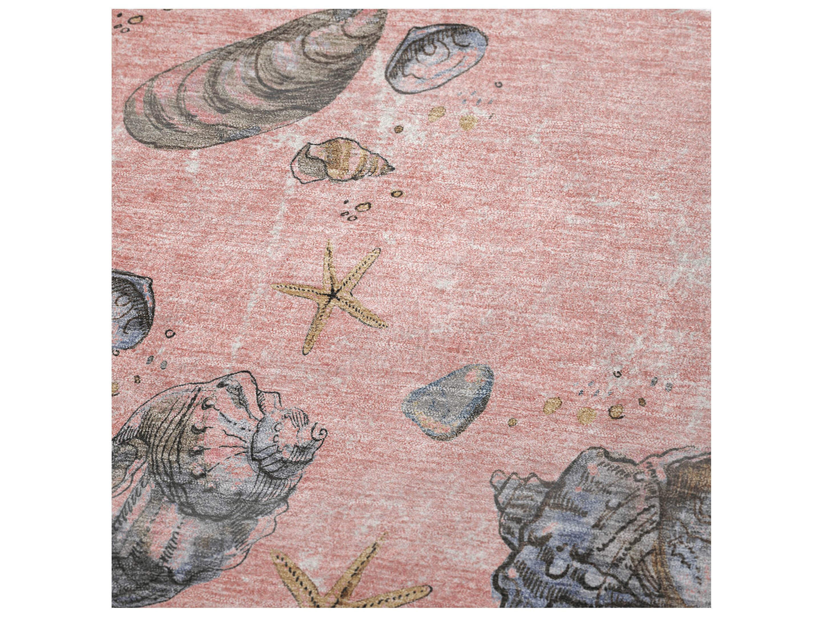 Dalyn Sherpa Pink Polyester Throw