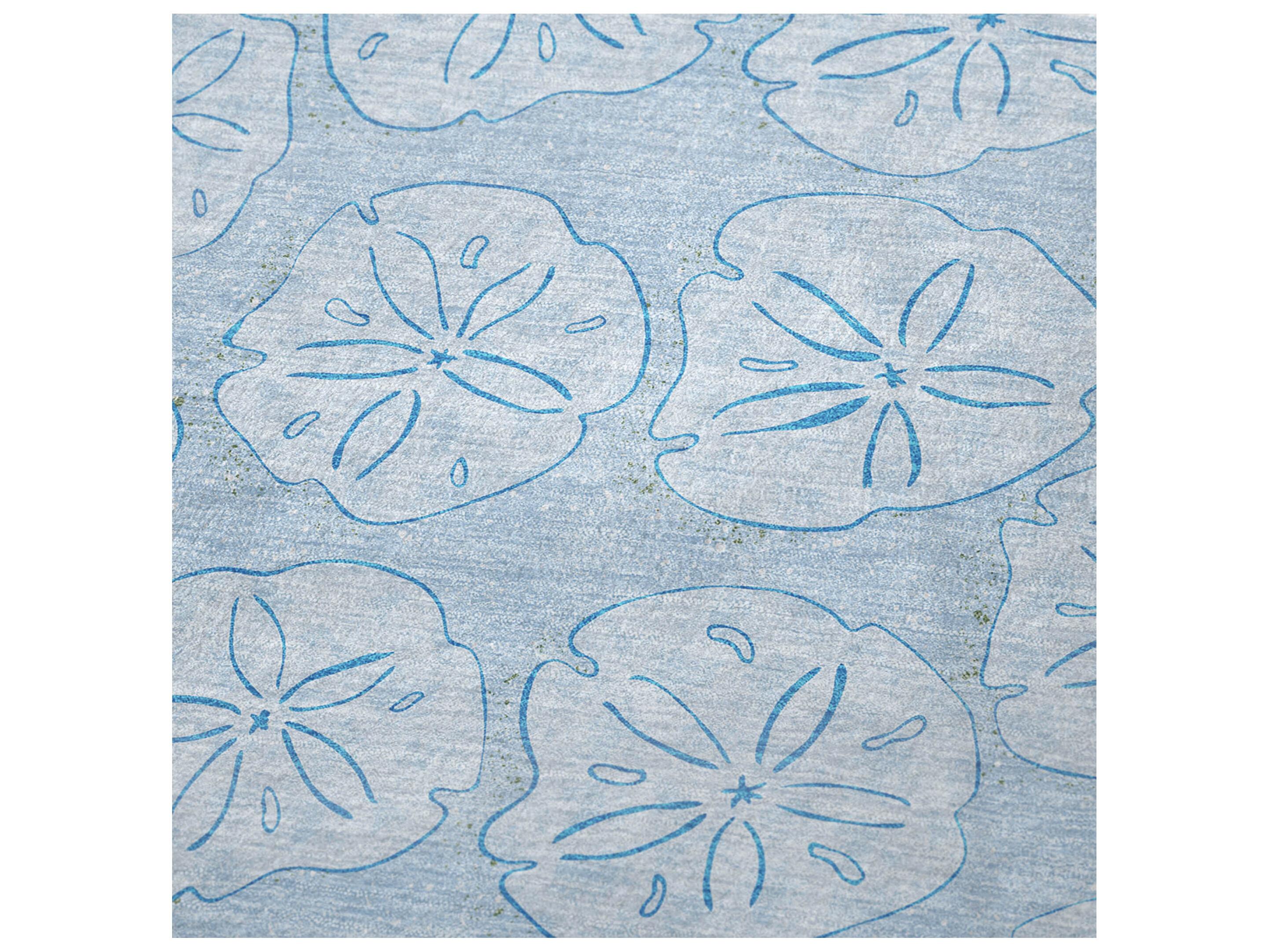 Dalyn Sherpa Blue Polyester Throw