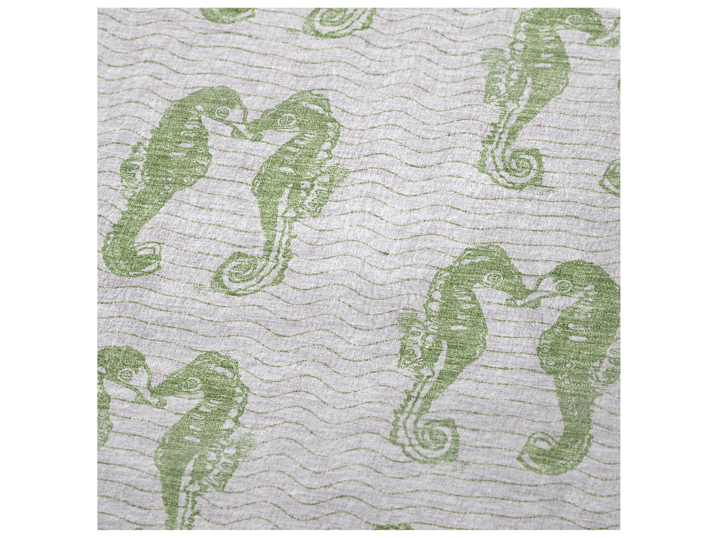 Dalyn Sherpa Green Polyester Throw