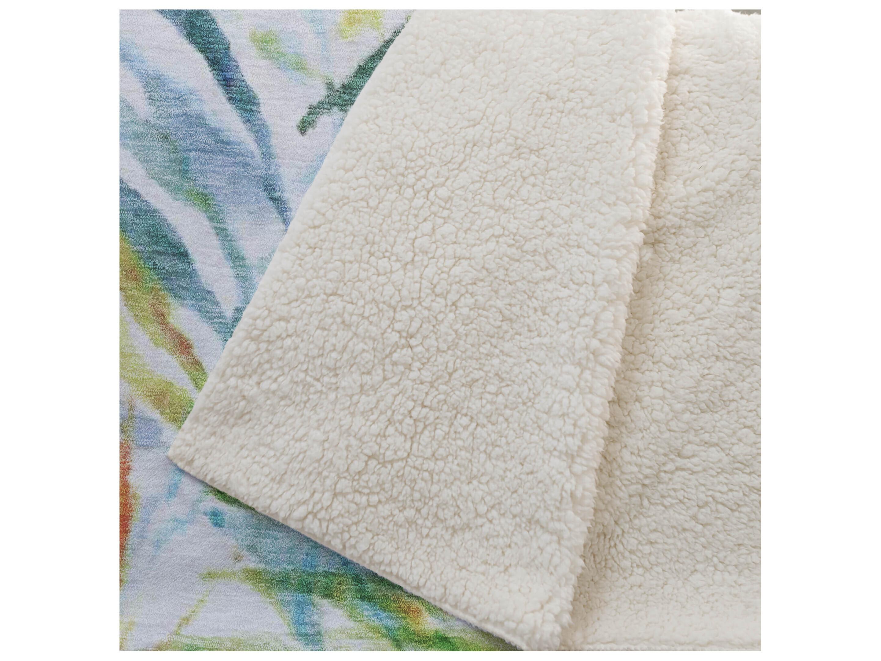 Dalyn Sherpa Multi Polyester Throw